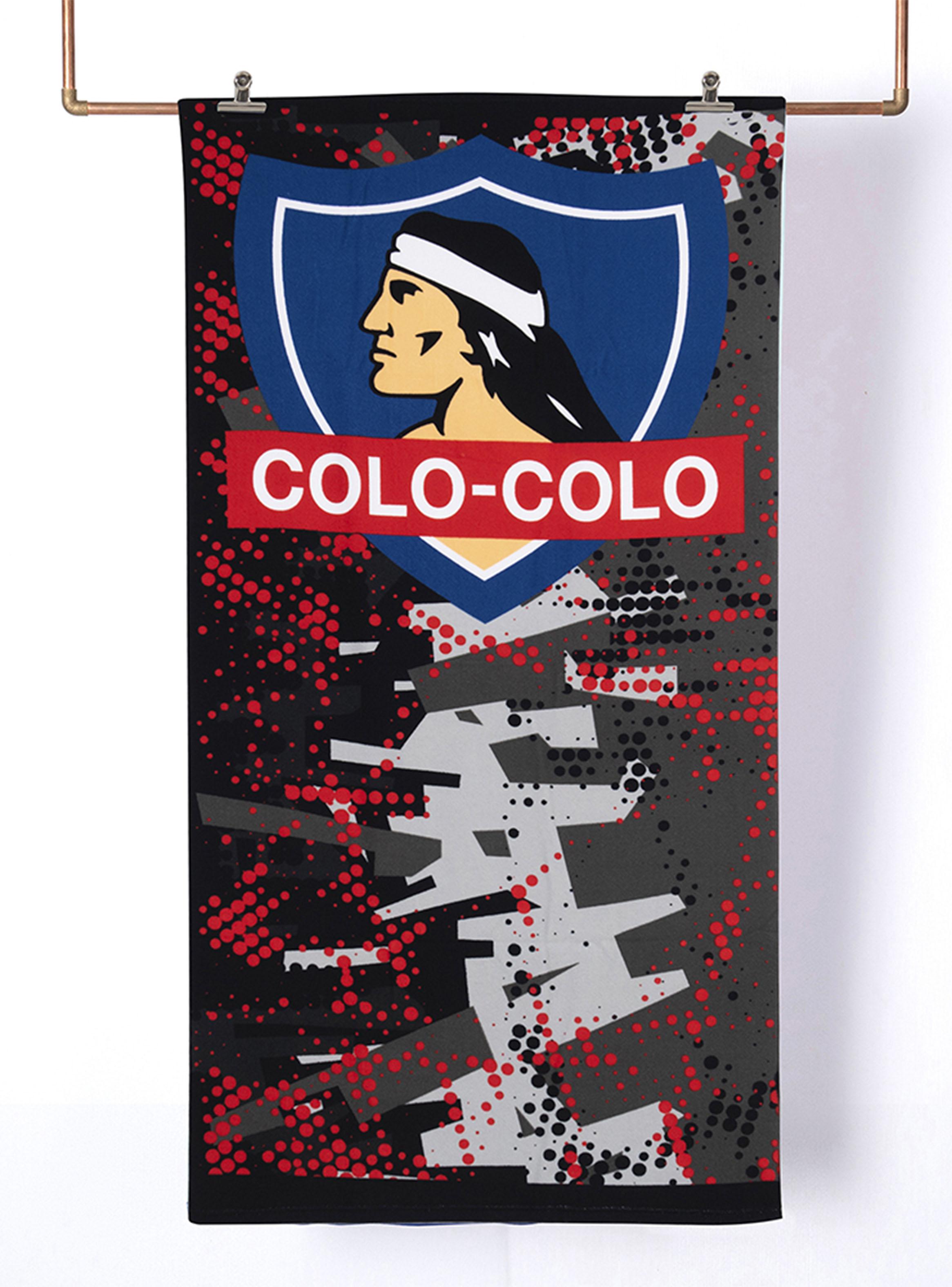 Toalla 70x140 cm + Bolso Colo Colo 2-0