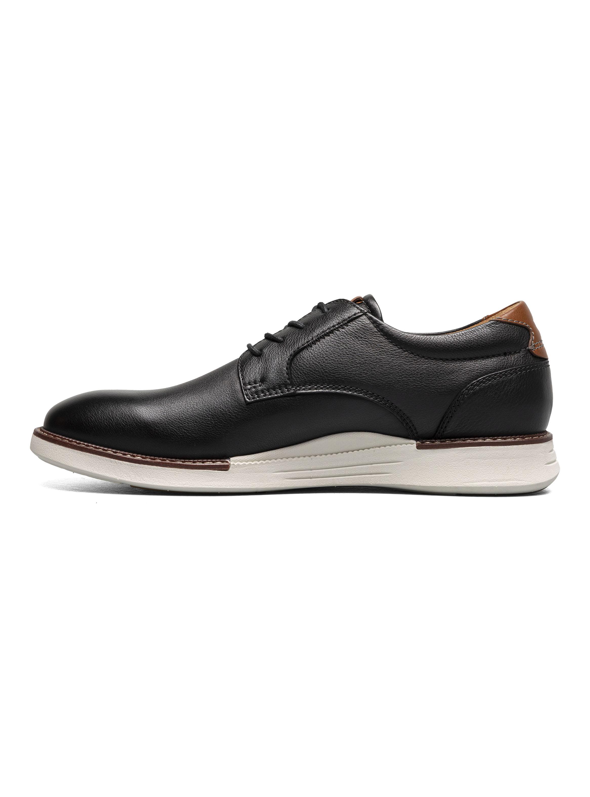 Zapato Casual  Launch Plain Toe Oxford Hombre Cuero-1