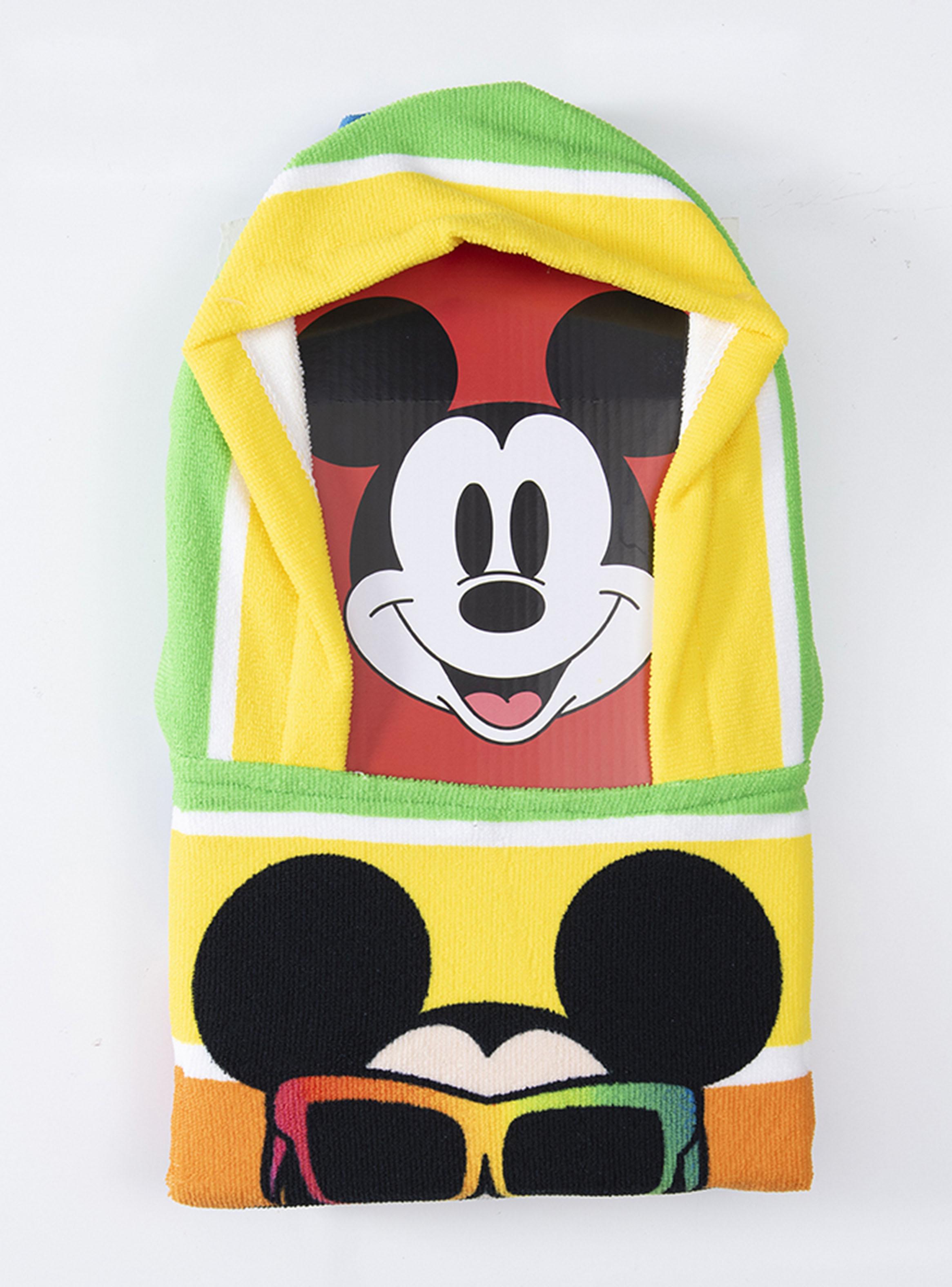 Toalla de Playa con Capucha Mickey 0x120 cm-2