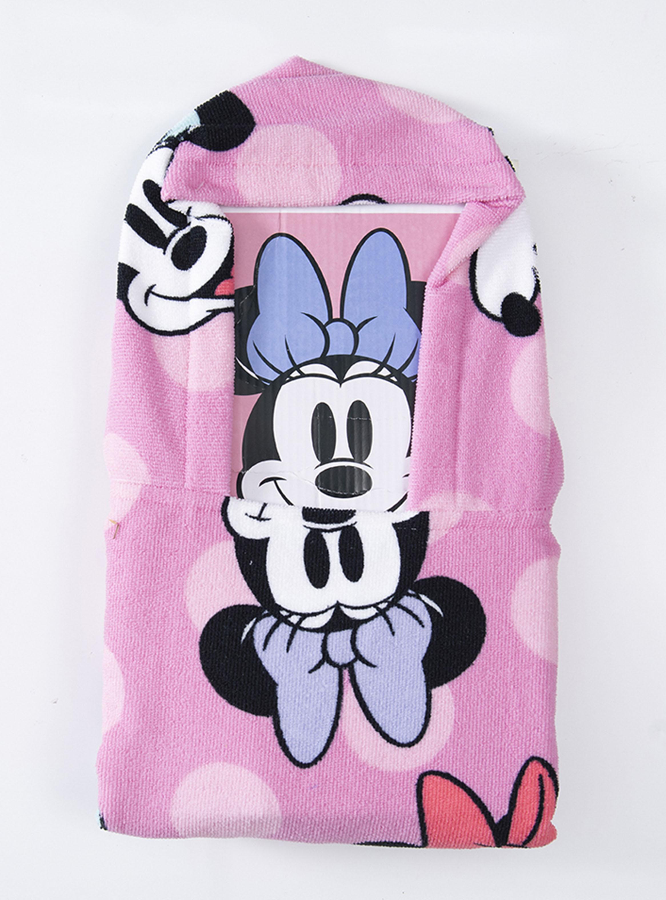 Toalla de Playa Capucha Faces  60x120 cm-2