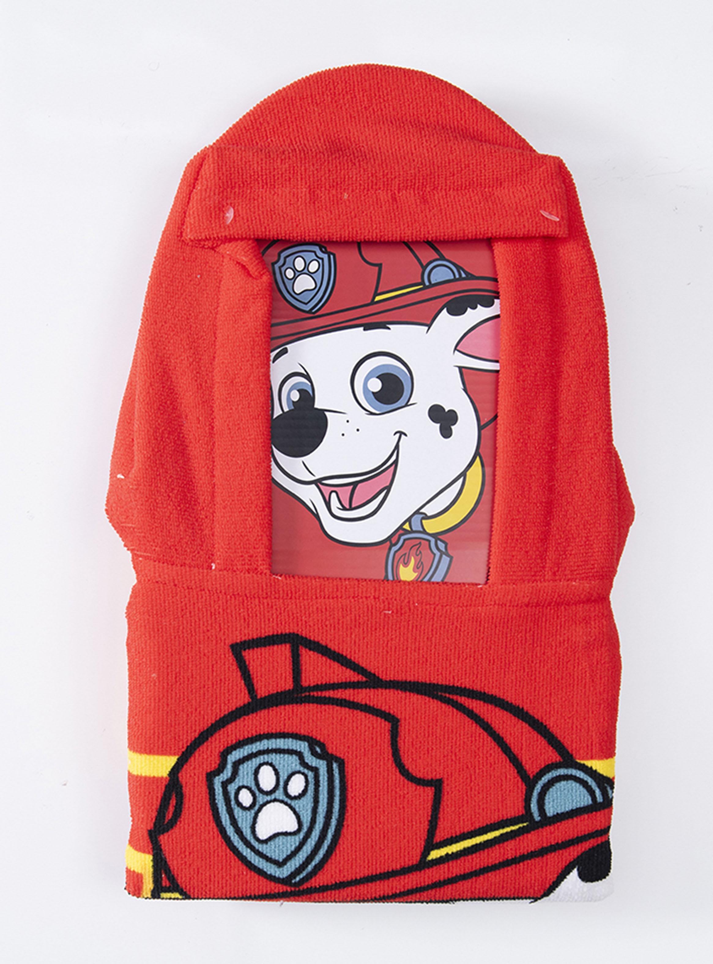 Toalla de Playa con Capucha Paw Patrol Marshall 60x120 cm-2