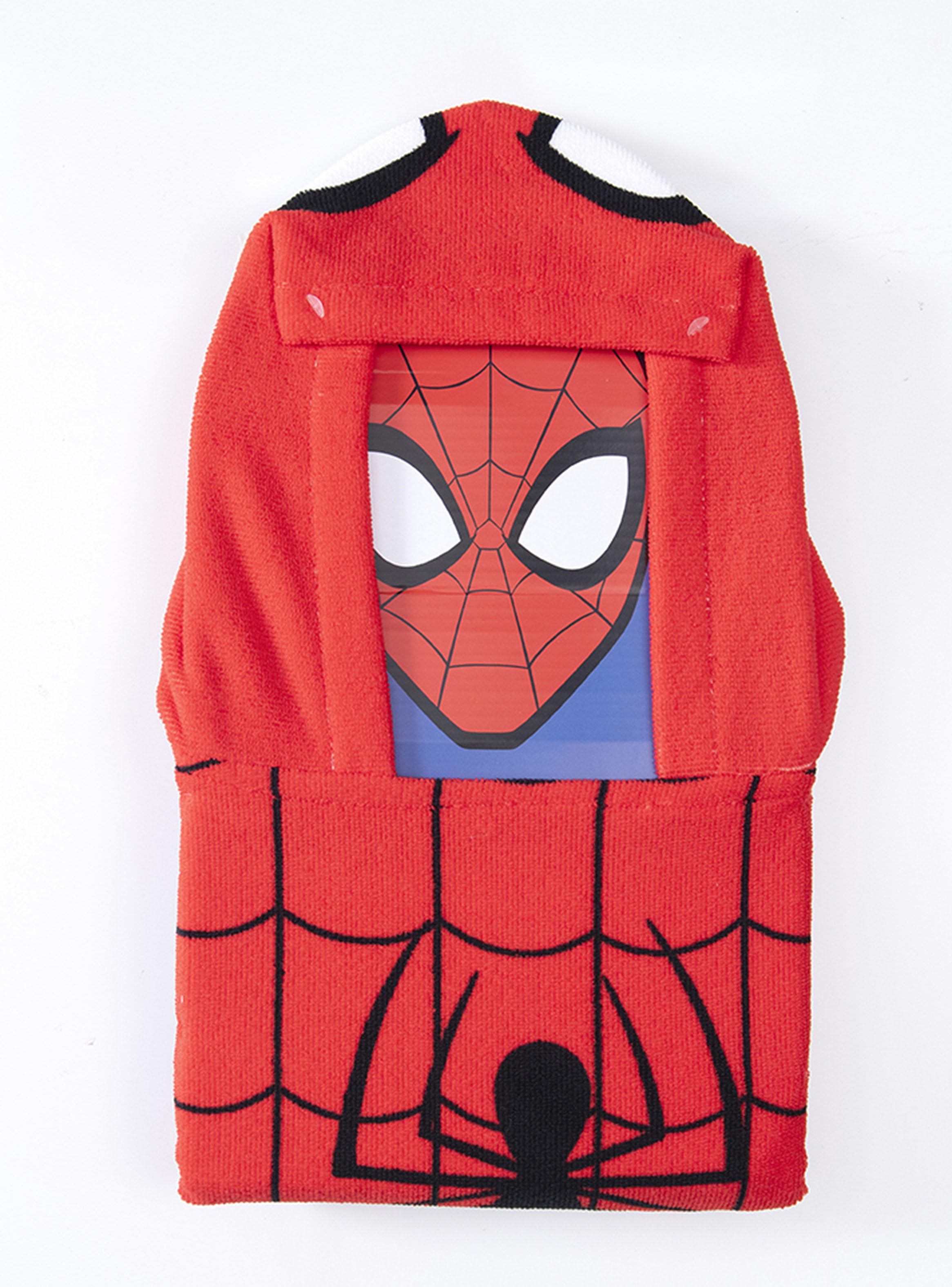 Toalla de Playa con Capucha Spiderman 60x120 cm-2
