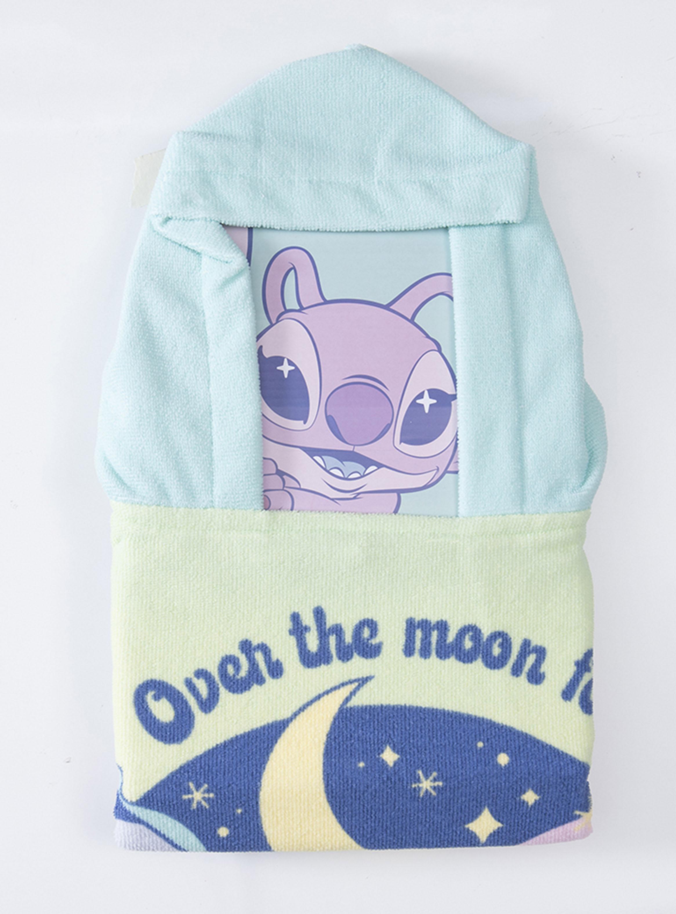 Toalla de Playa con Capucha Stitch Moon 60x120 cm-2