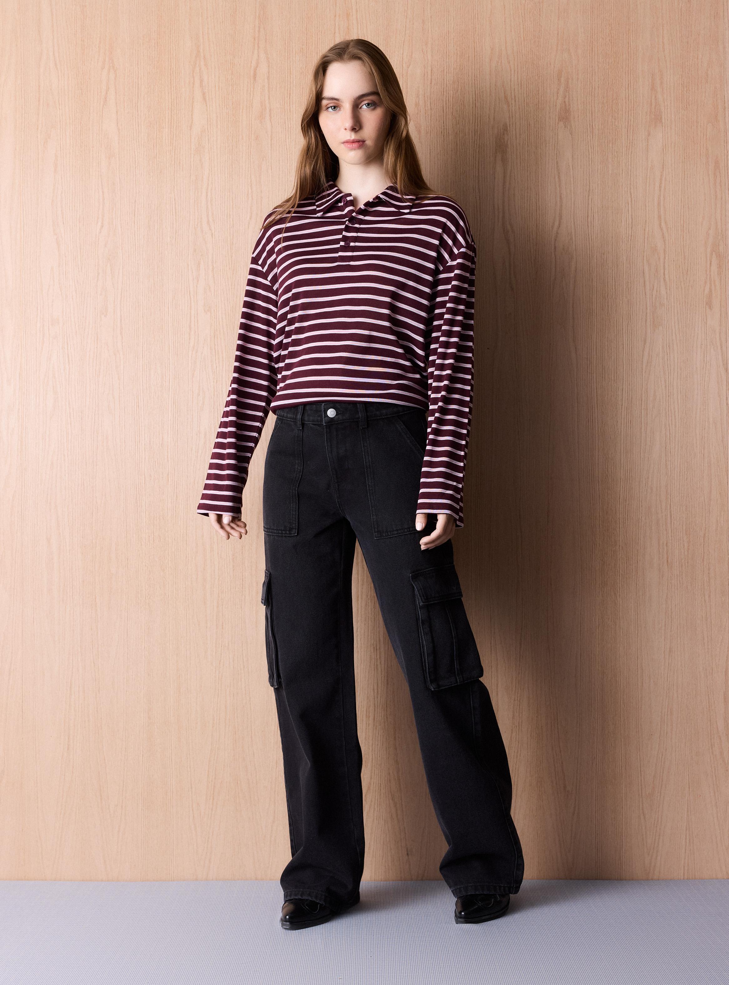 Jeans Bolsillos de Parche Delanteros-4