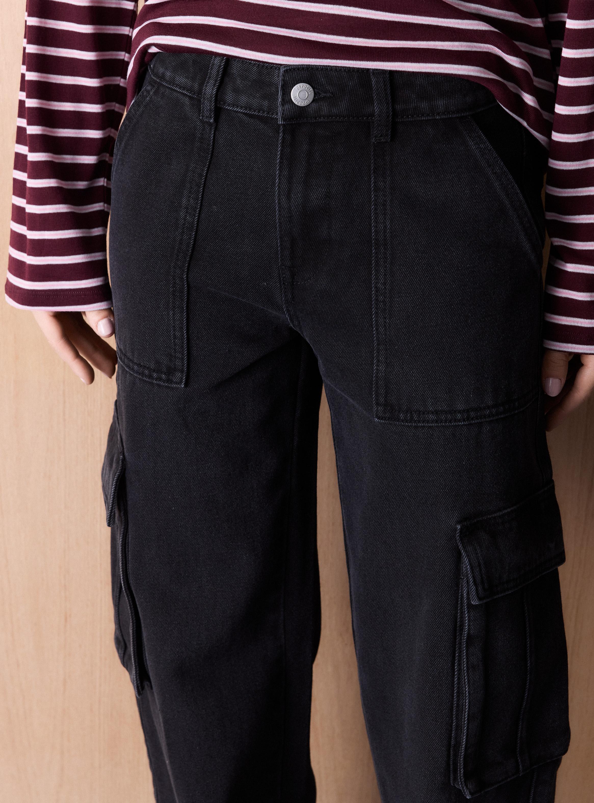 Jeans Bolsillos de Parche Delanteros-2