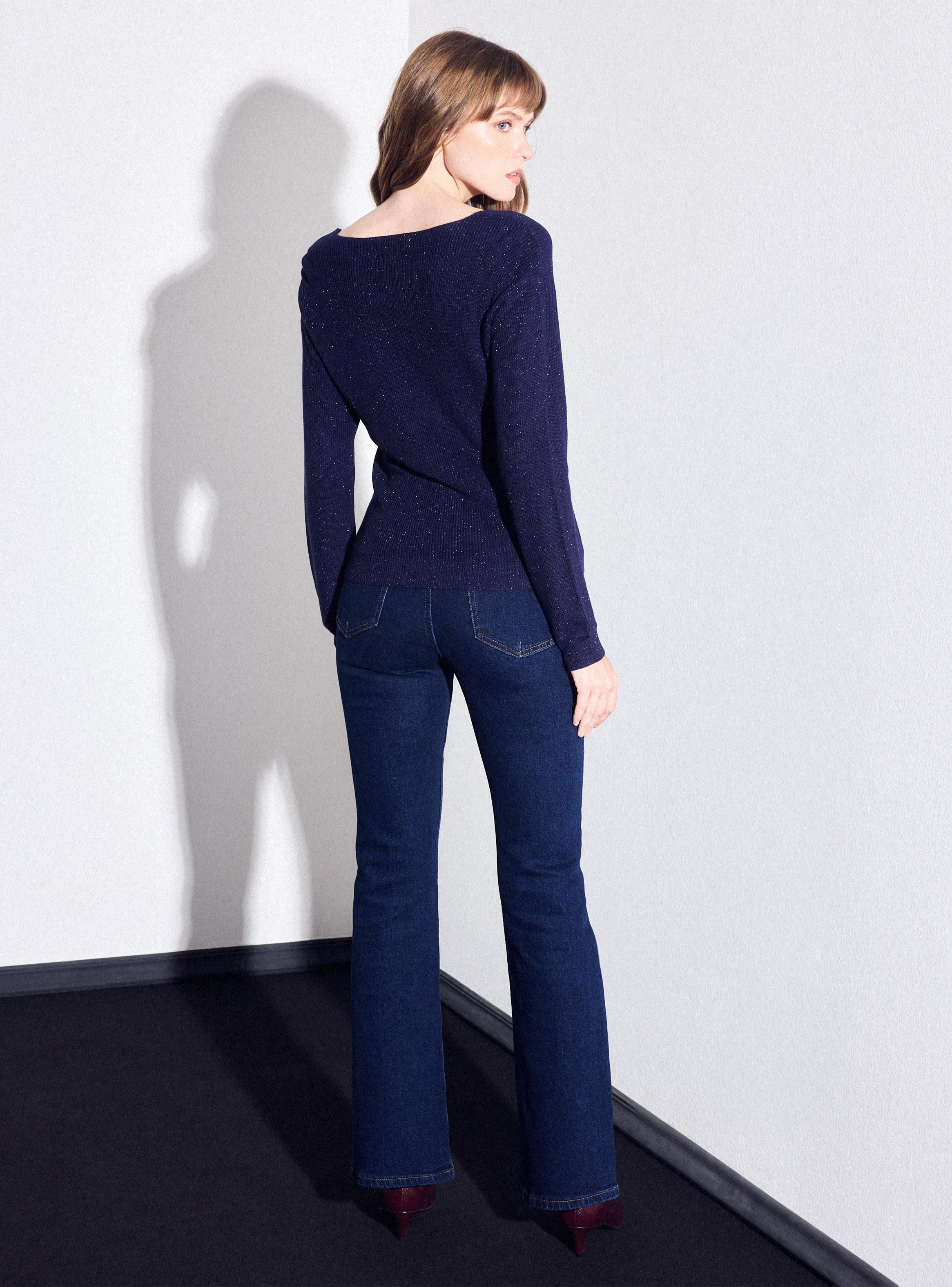 Sweater Holgado Hilo Metalizado-5