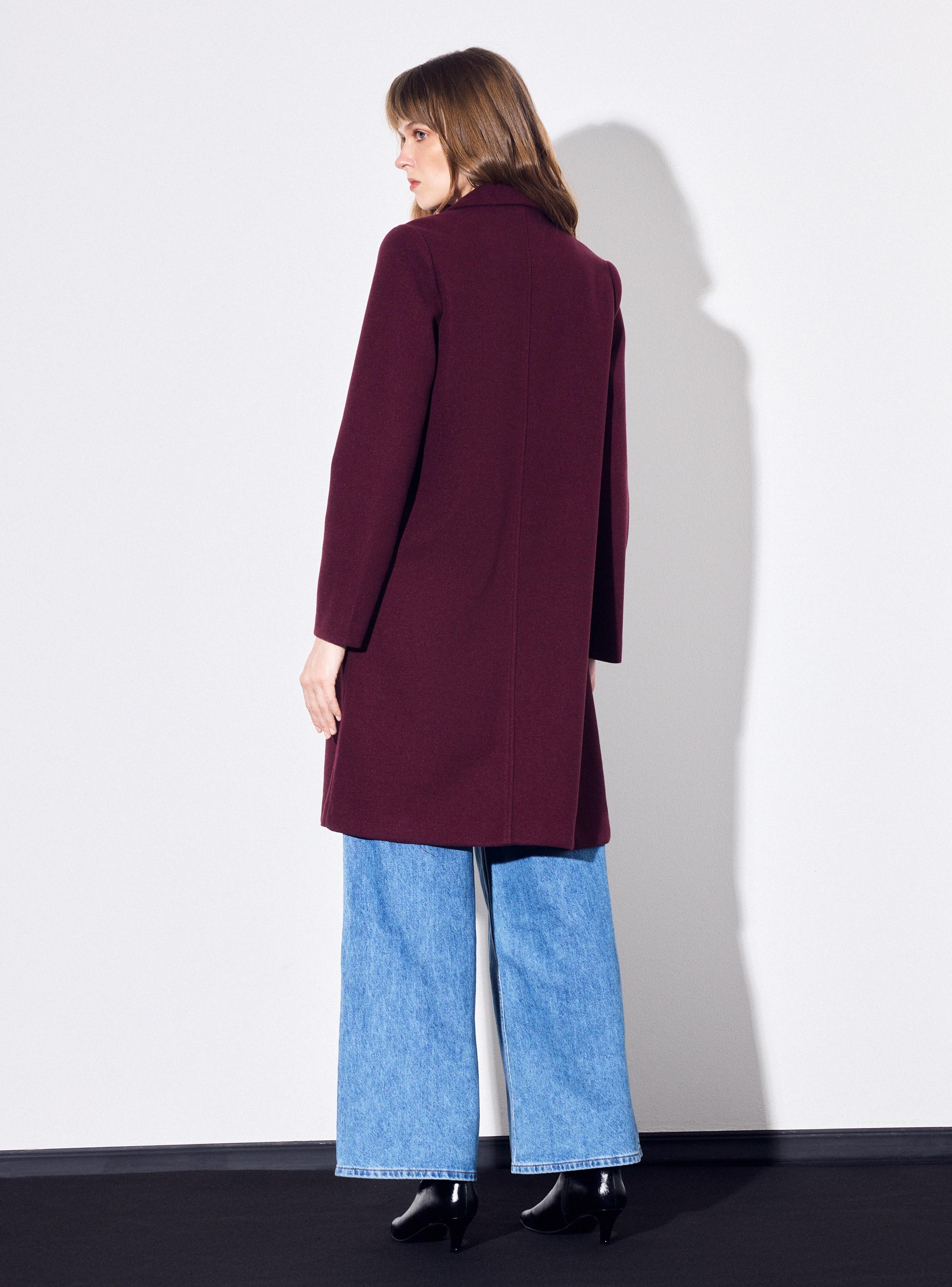 Abrigo Básico Botón Frontal-5