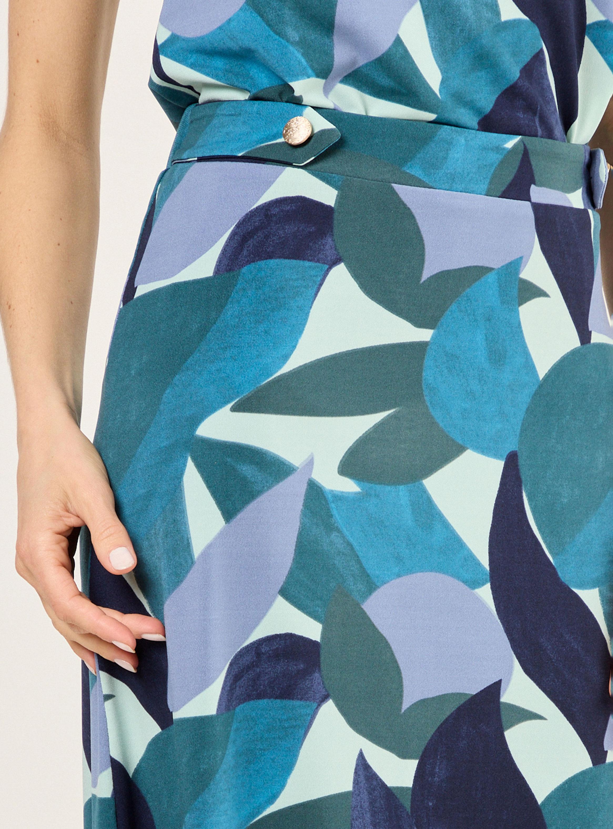 Falda Estampada de Licra-3