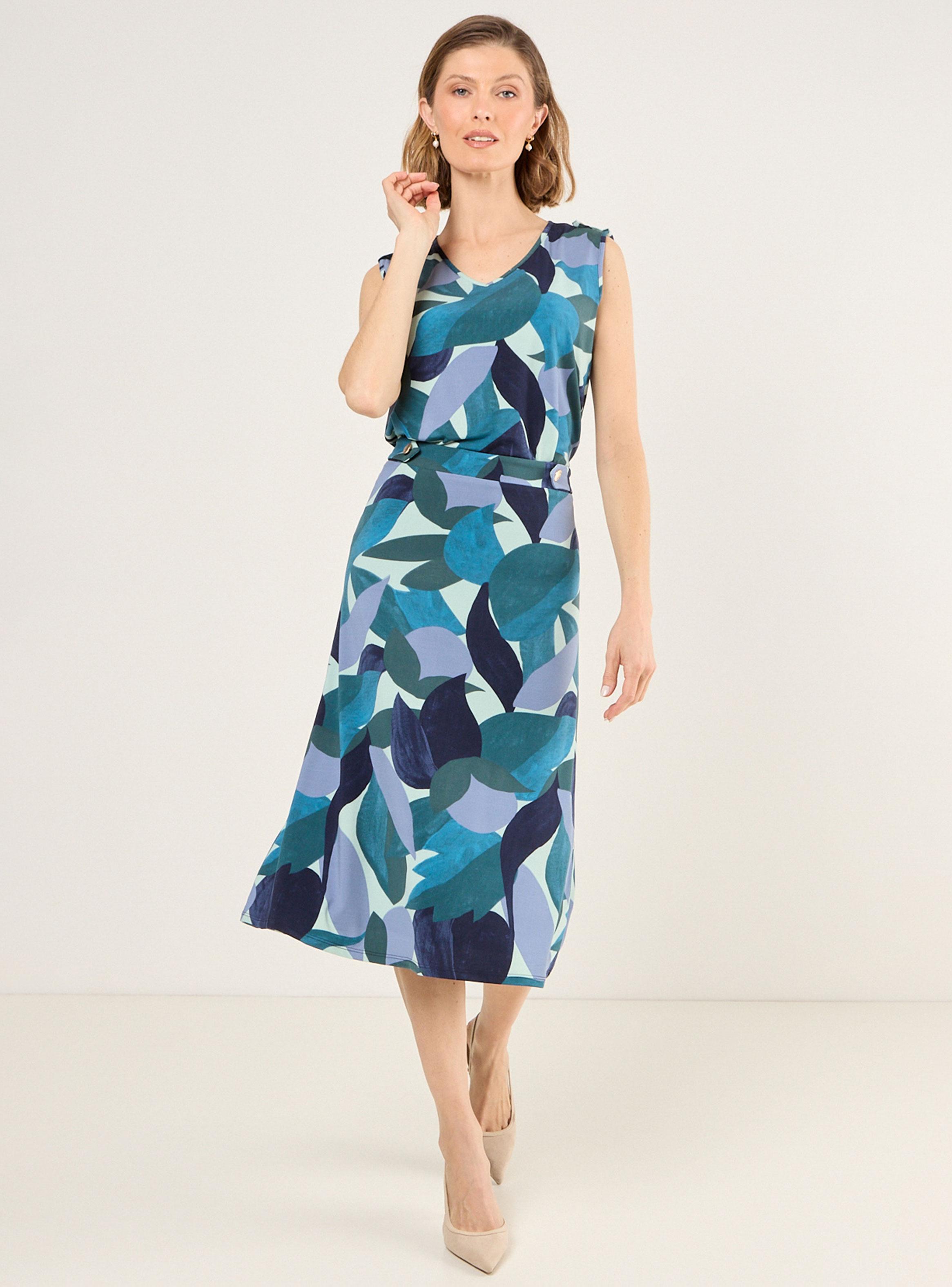 Falda Estampada de Licra-4