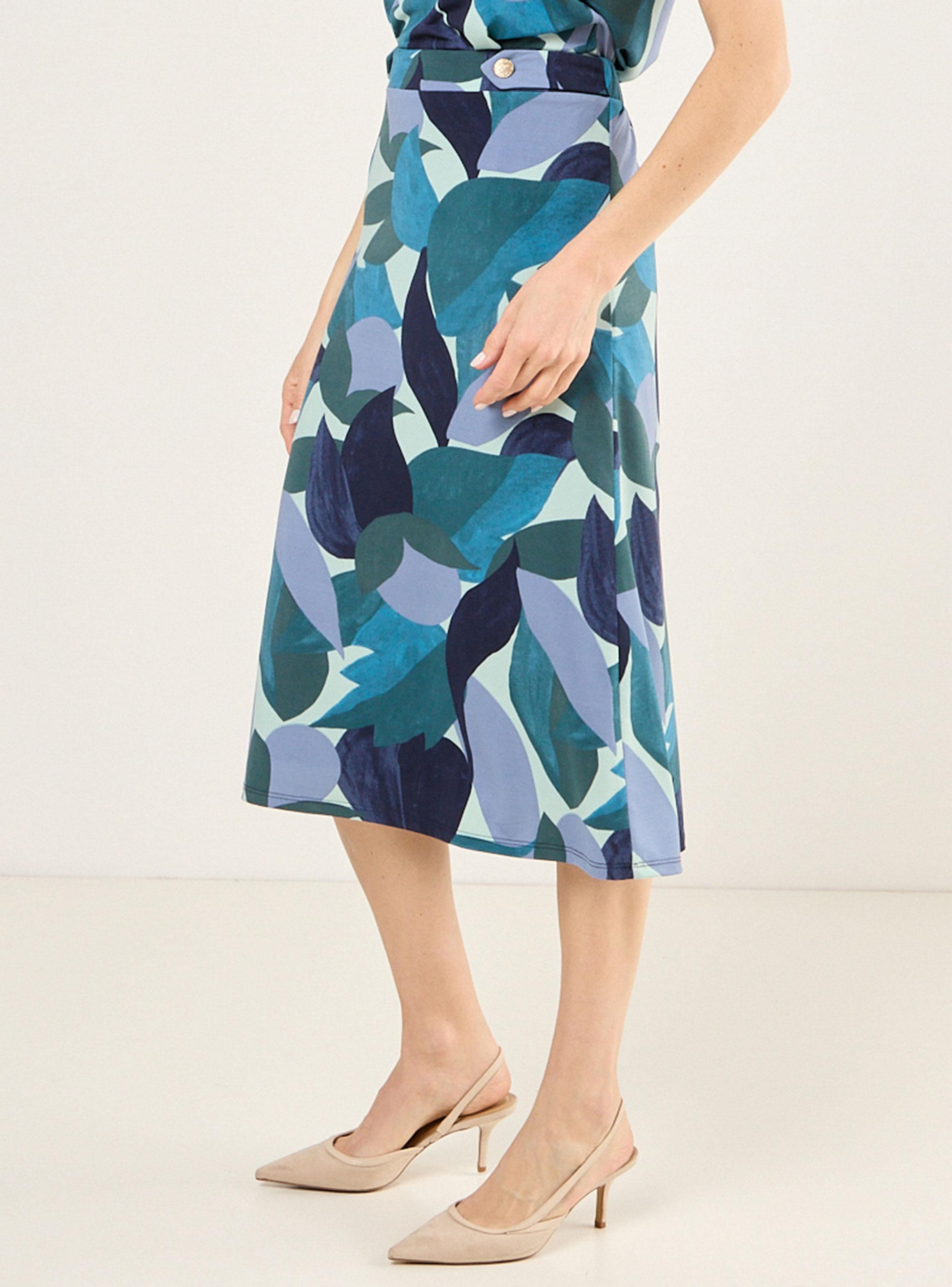 Falda Estampada de Licra-2