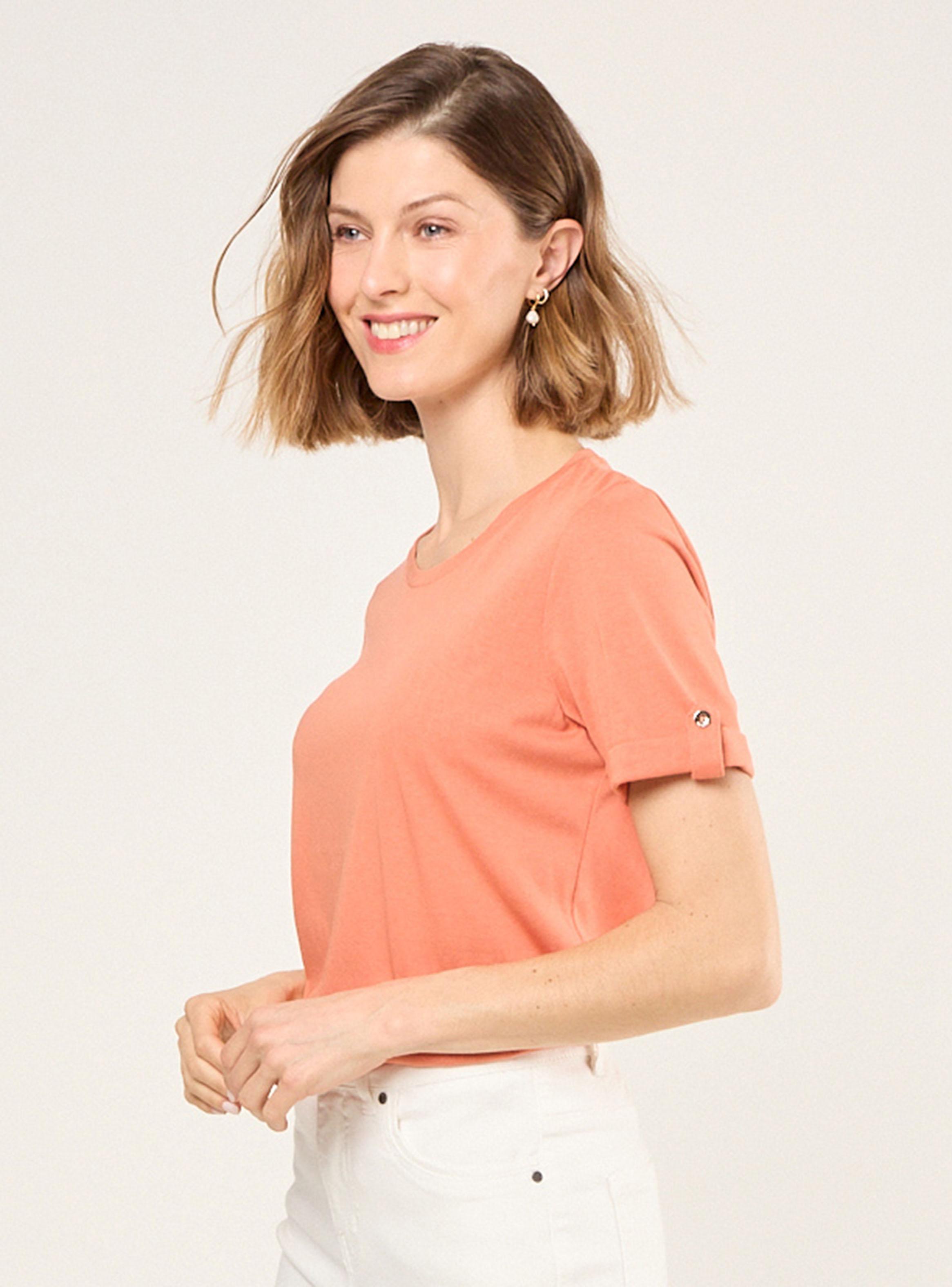 Polera Lisa de Lino Regular-2