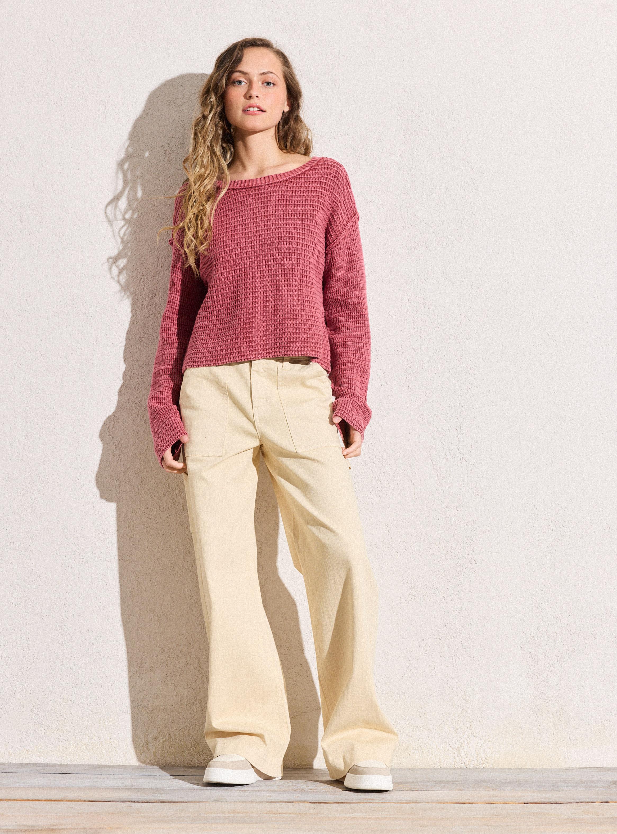 Sweater Drapeado con Lavado-4