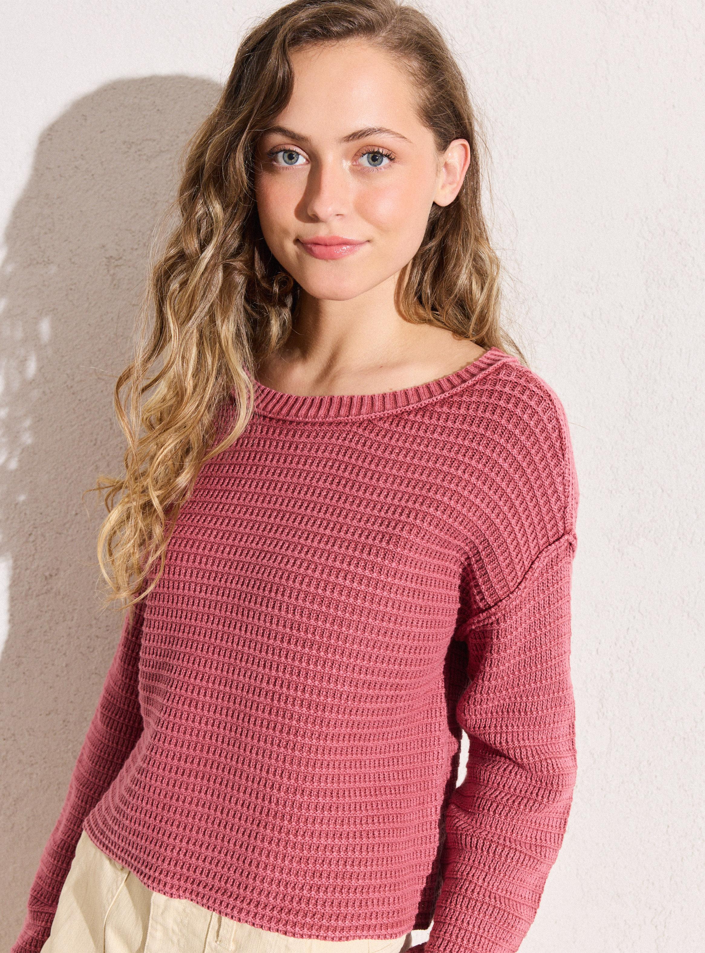 Sweater Drapeado con Lavado-2