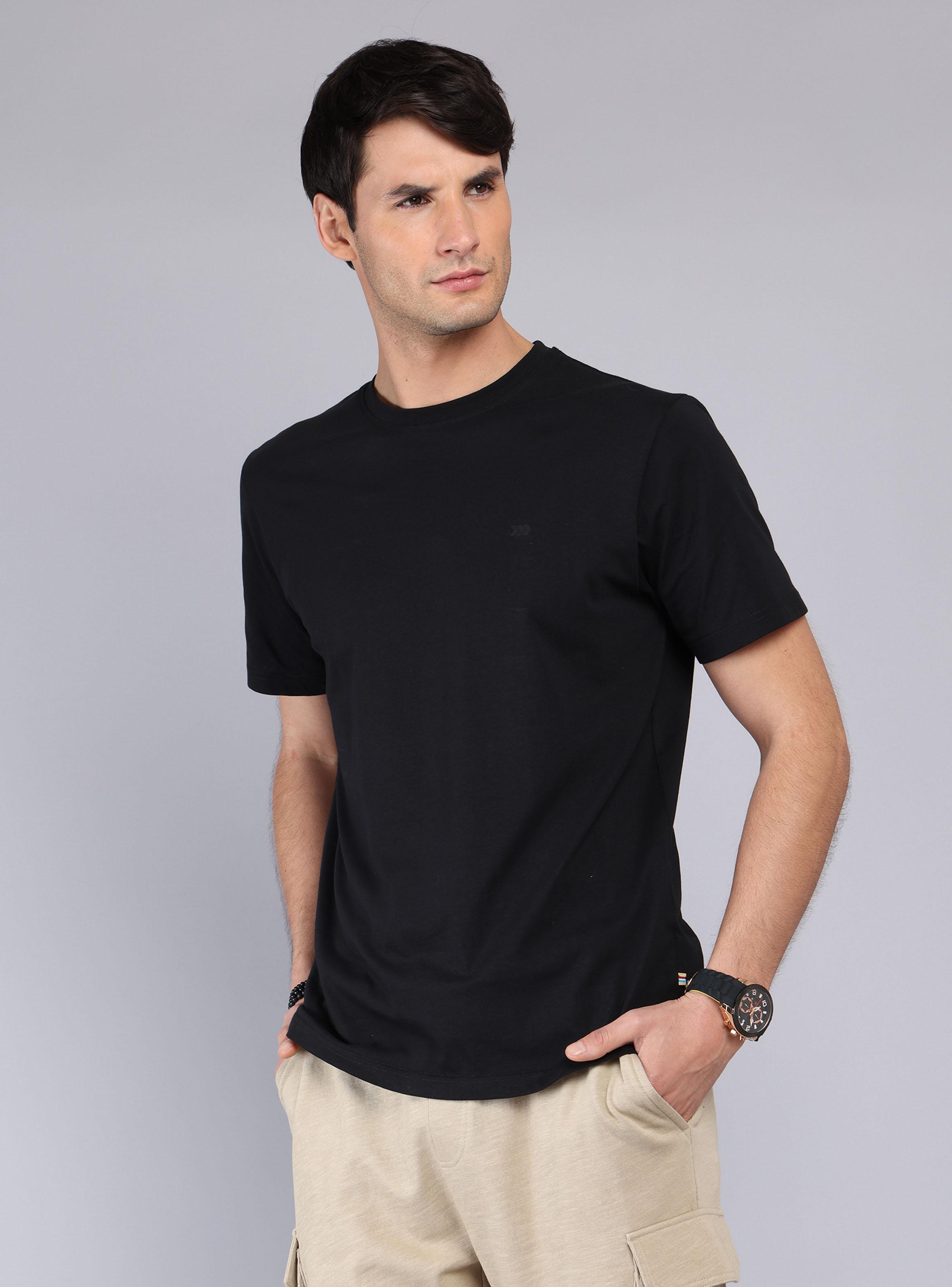 Polera Lisa Cuello Redondo-0