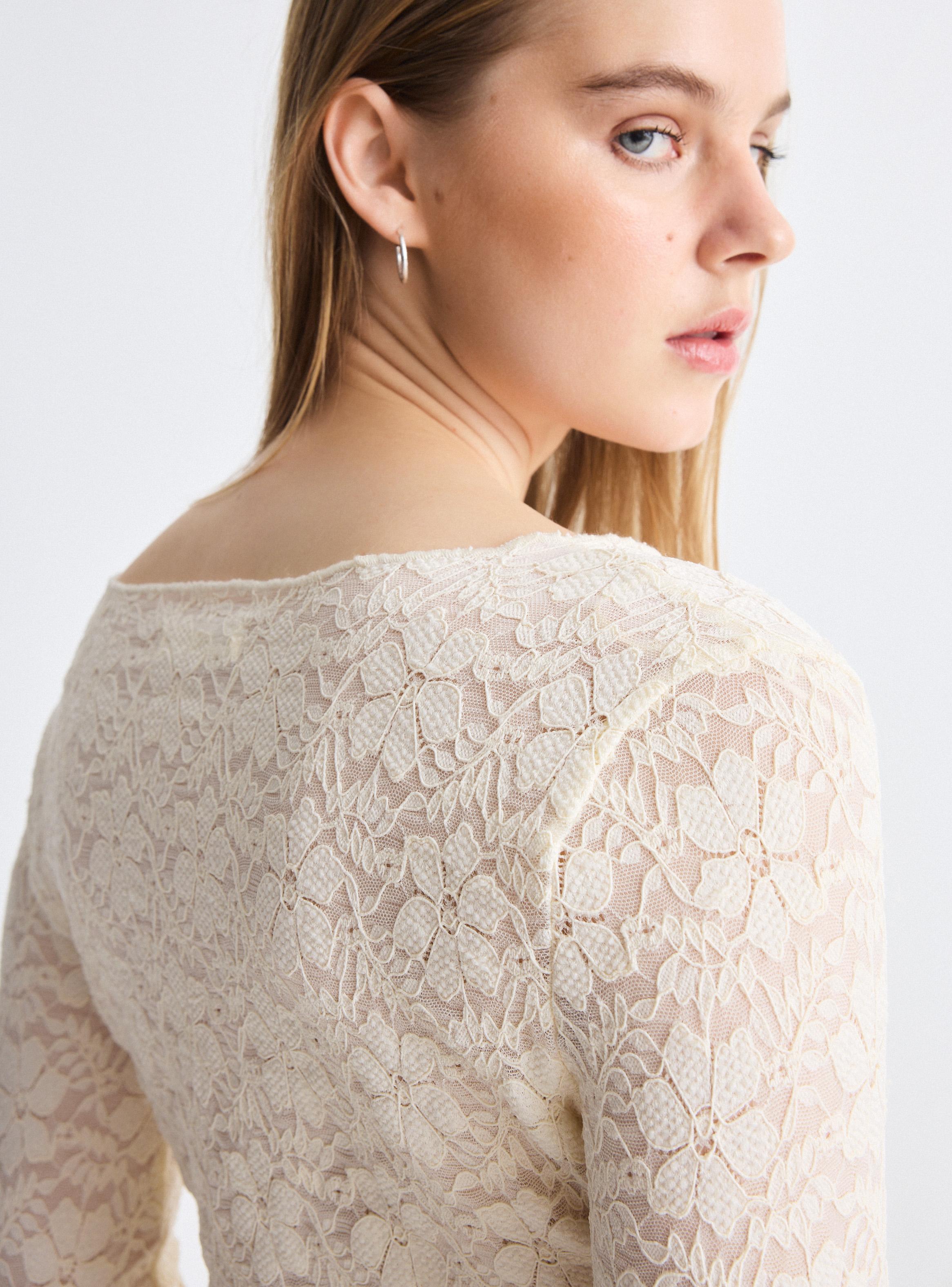 Polera Tejida Asimétrica-3