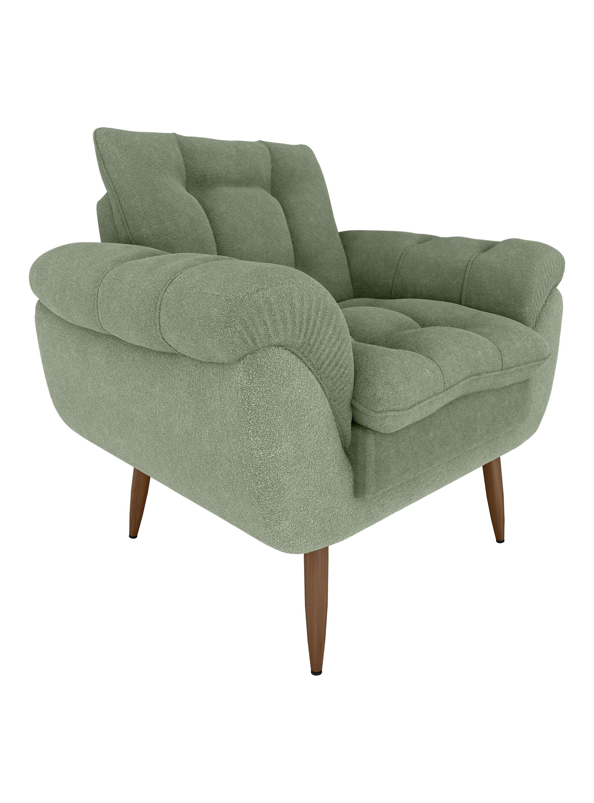 Poltrona Xangai Verde 93x88x78 cm-2