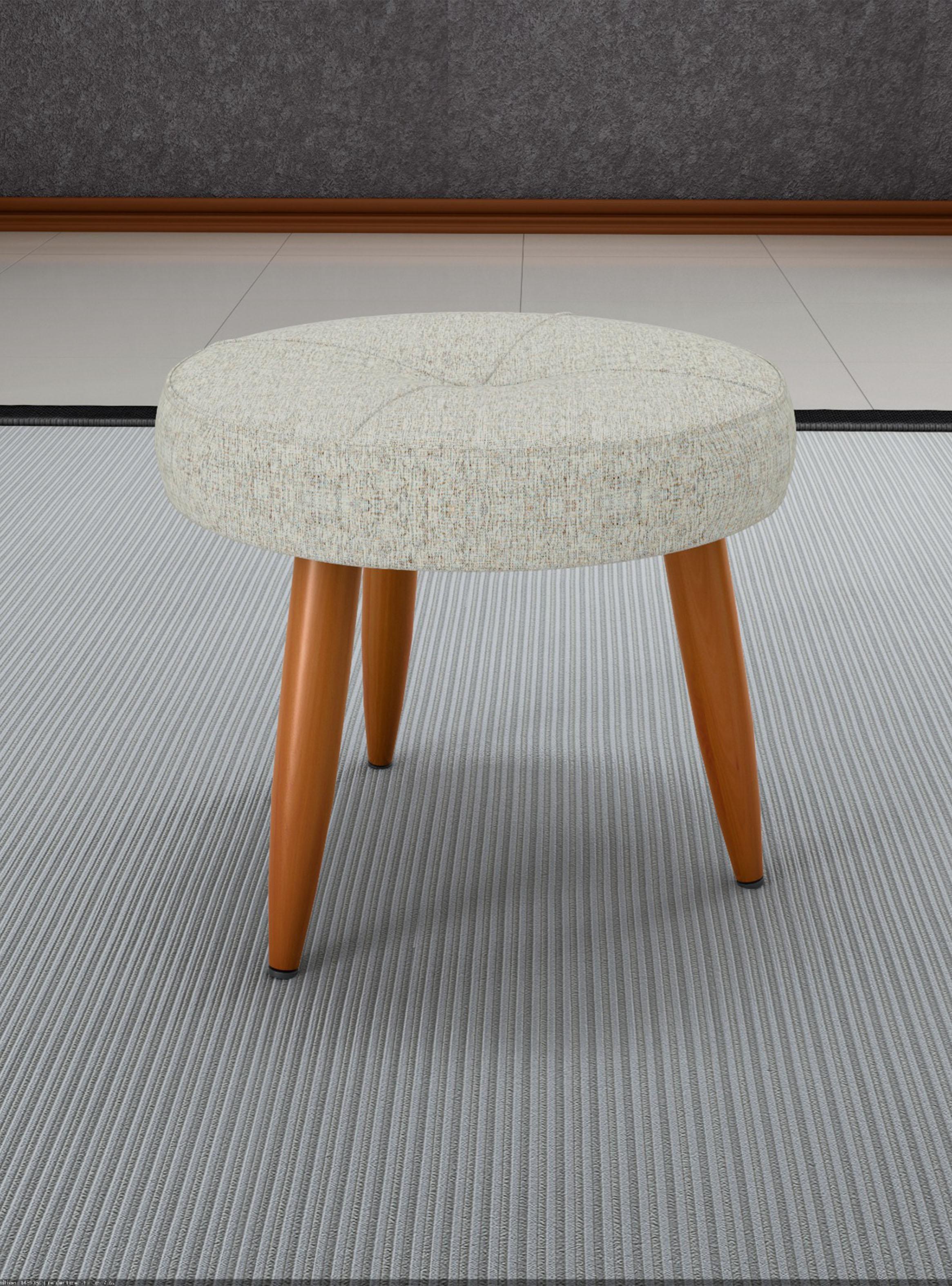 Poltrona + Puff Havana Gris-3