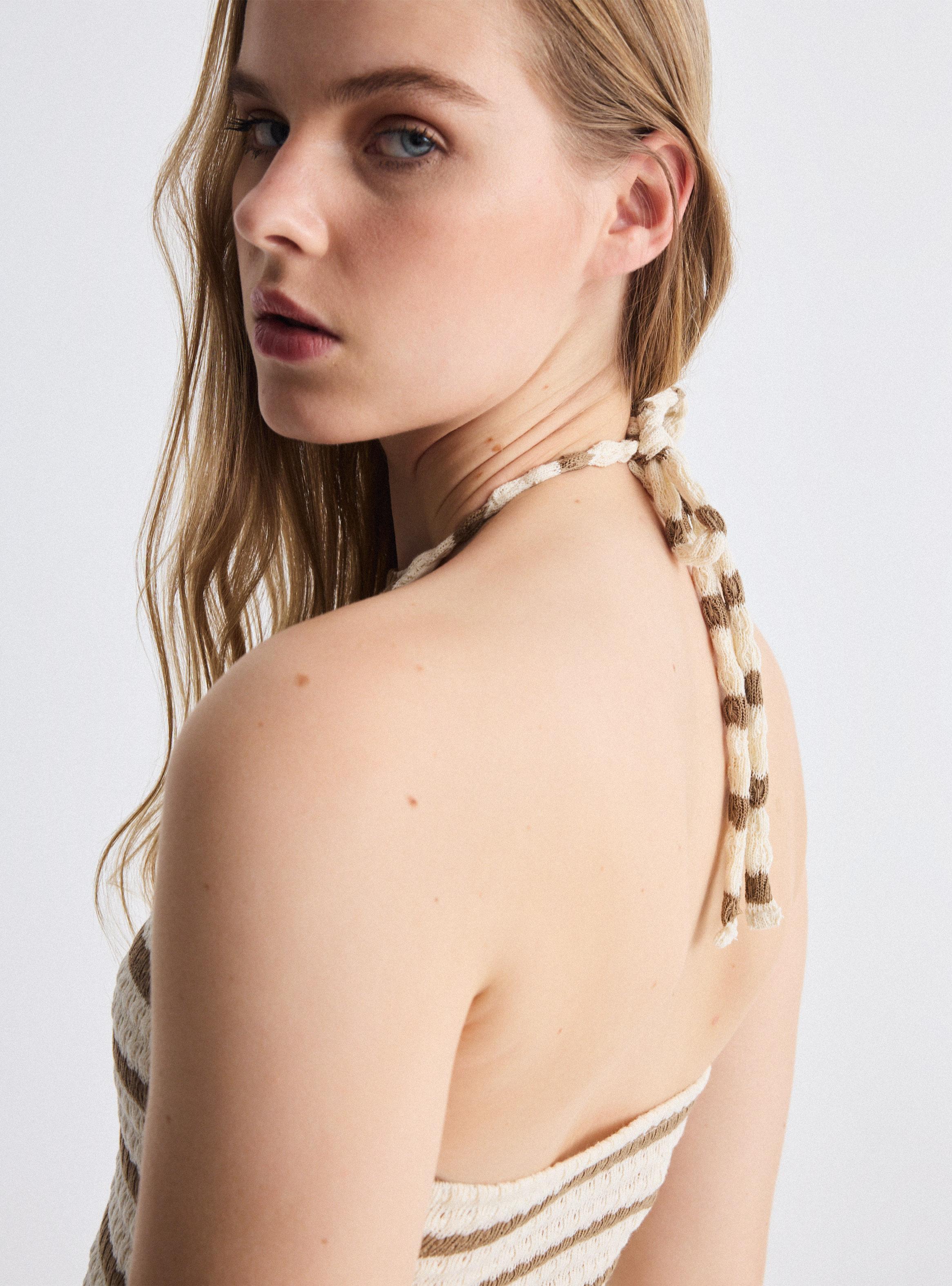 Polera Top con Rayas-3