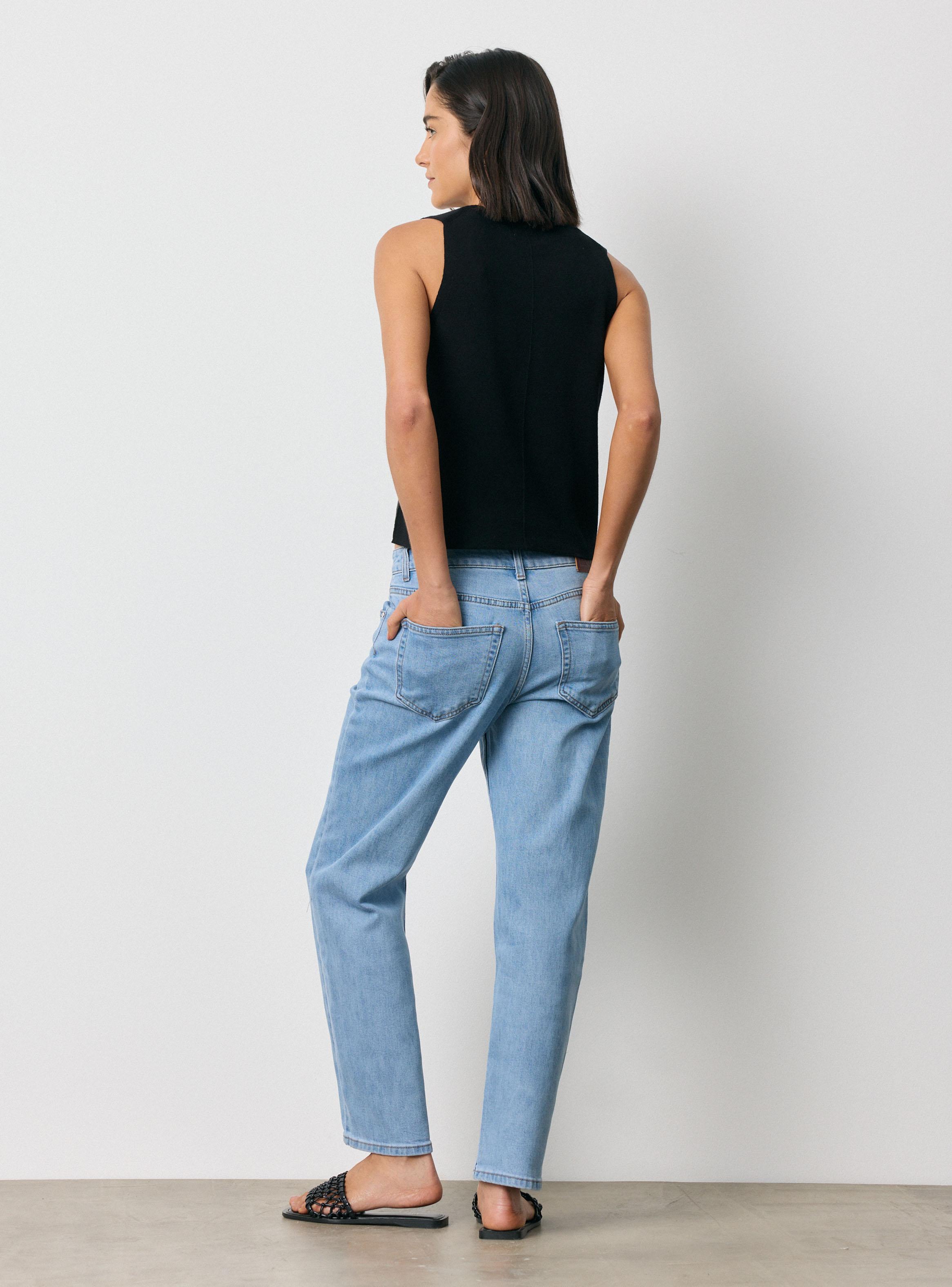 Sweater Vest Abotonado en Algodón Tejido-5