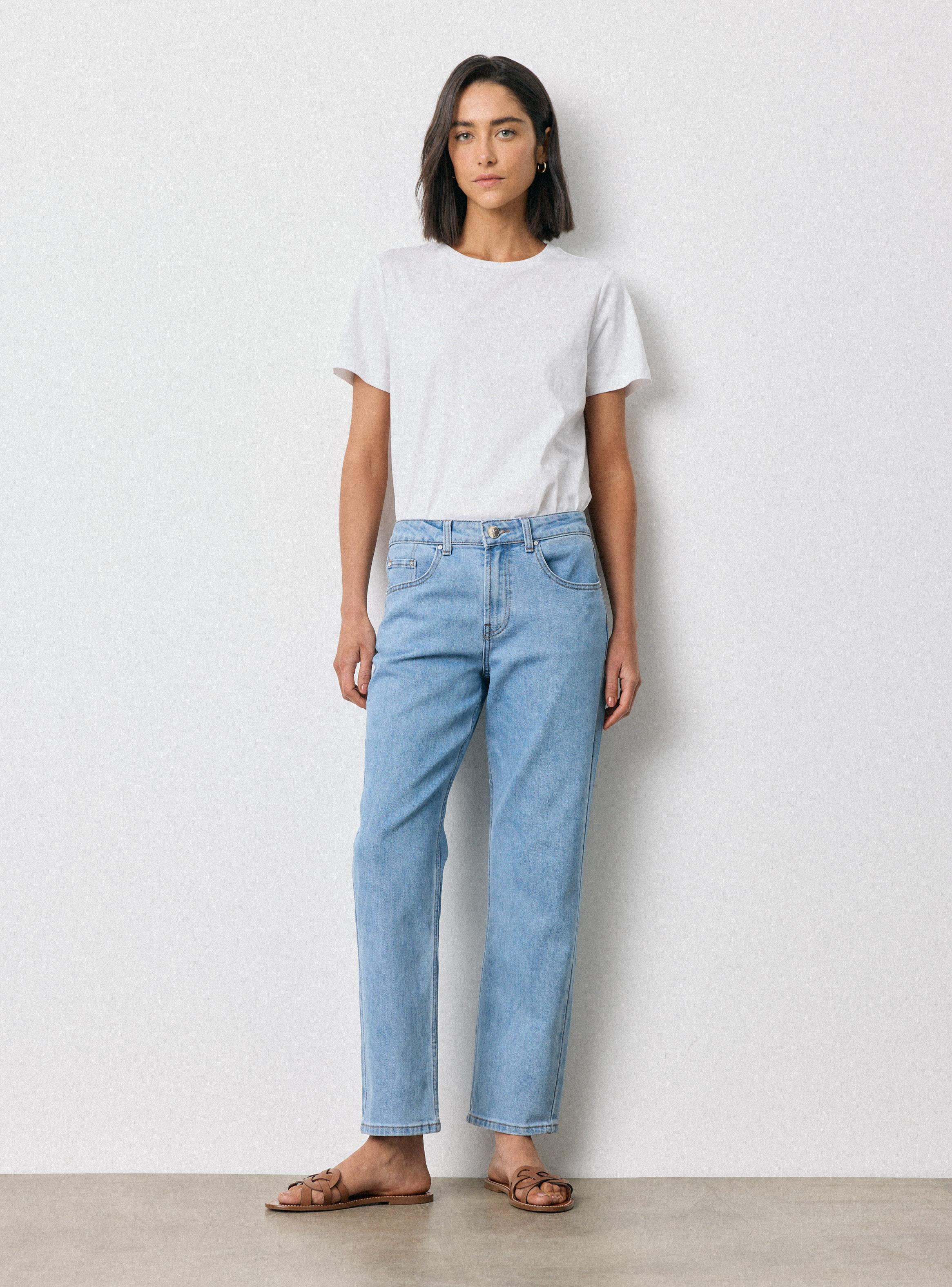 Jeans Slim Fit en Tela Comfort-4