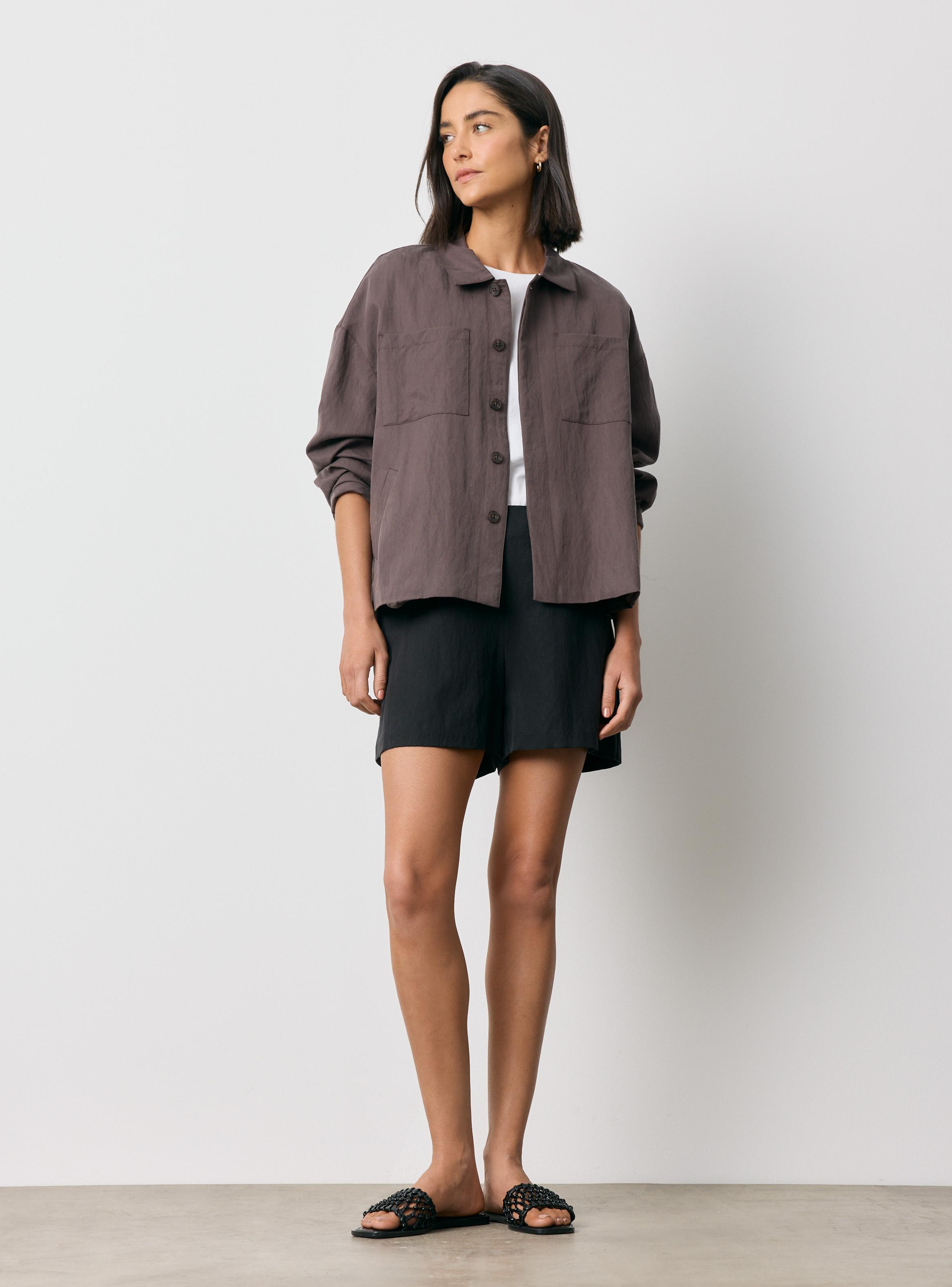 Short Mezcla Lyocell Poliamida Tacto Suave-4