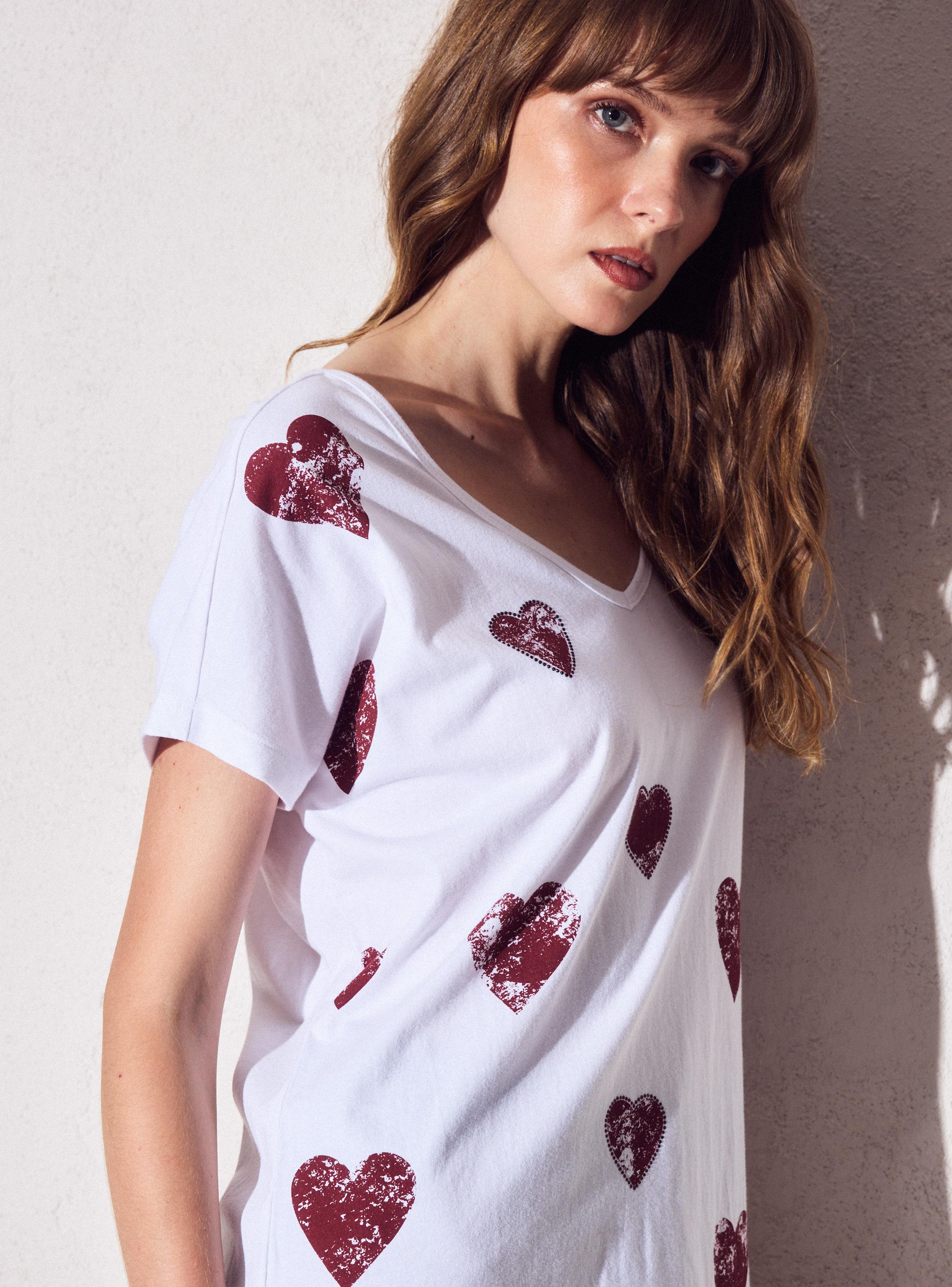 Polera Estampada Amor-2