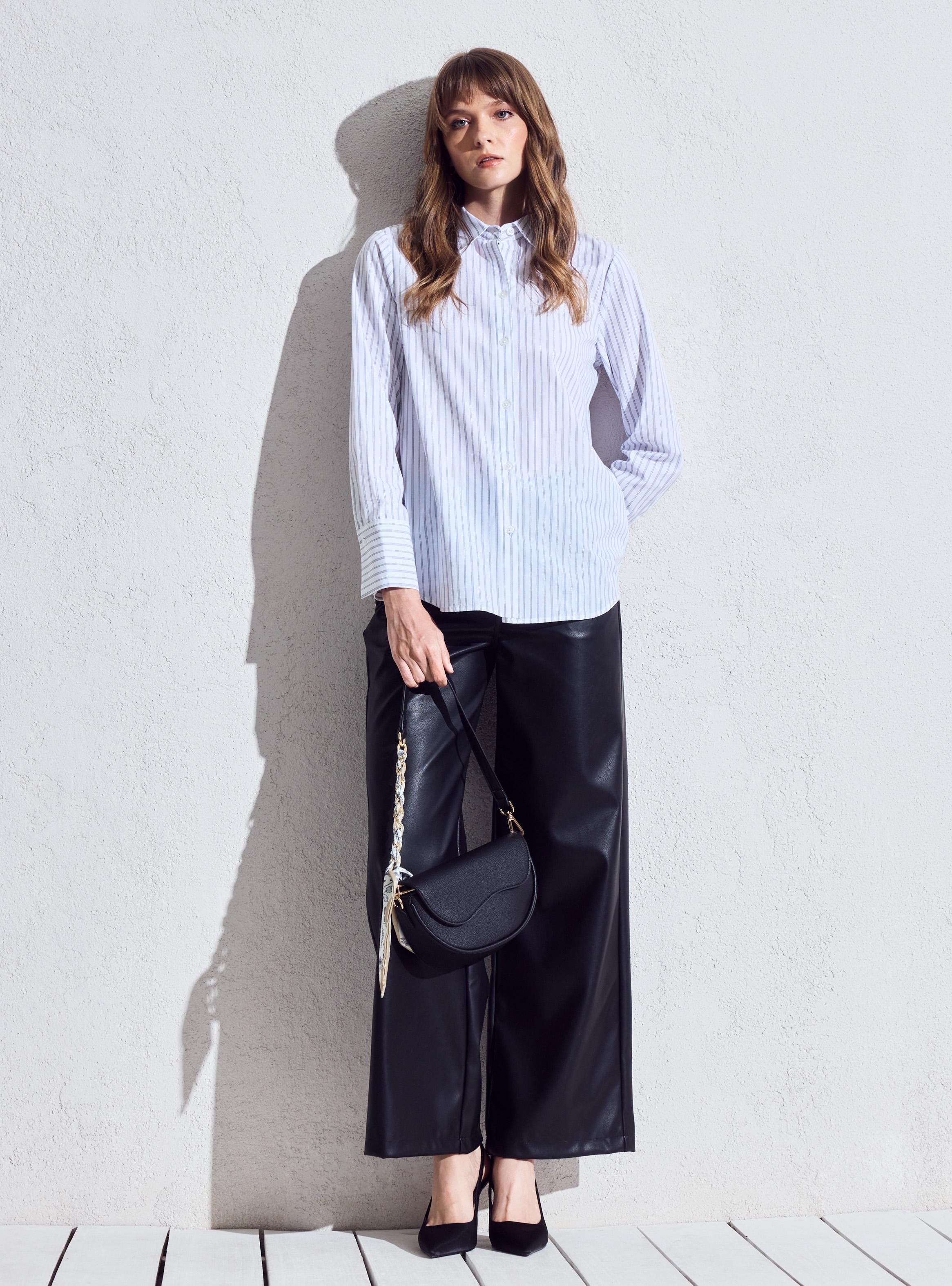 Blusa Rayada con Lurex-4