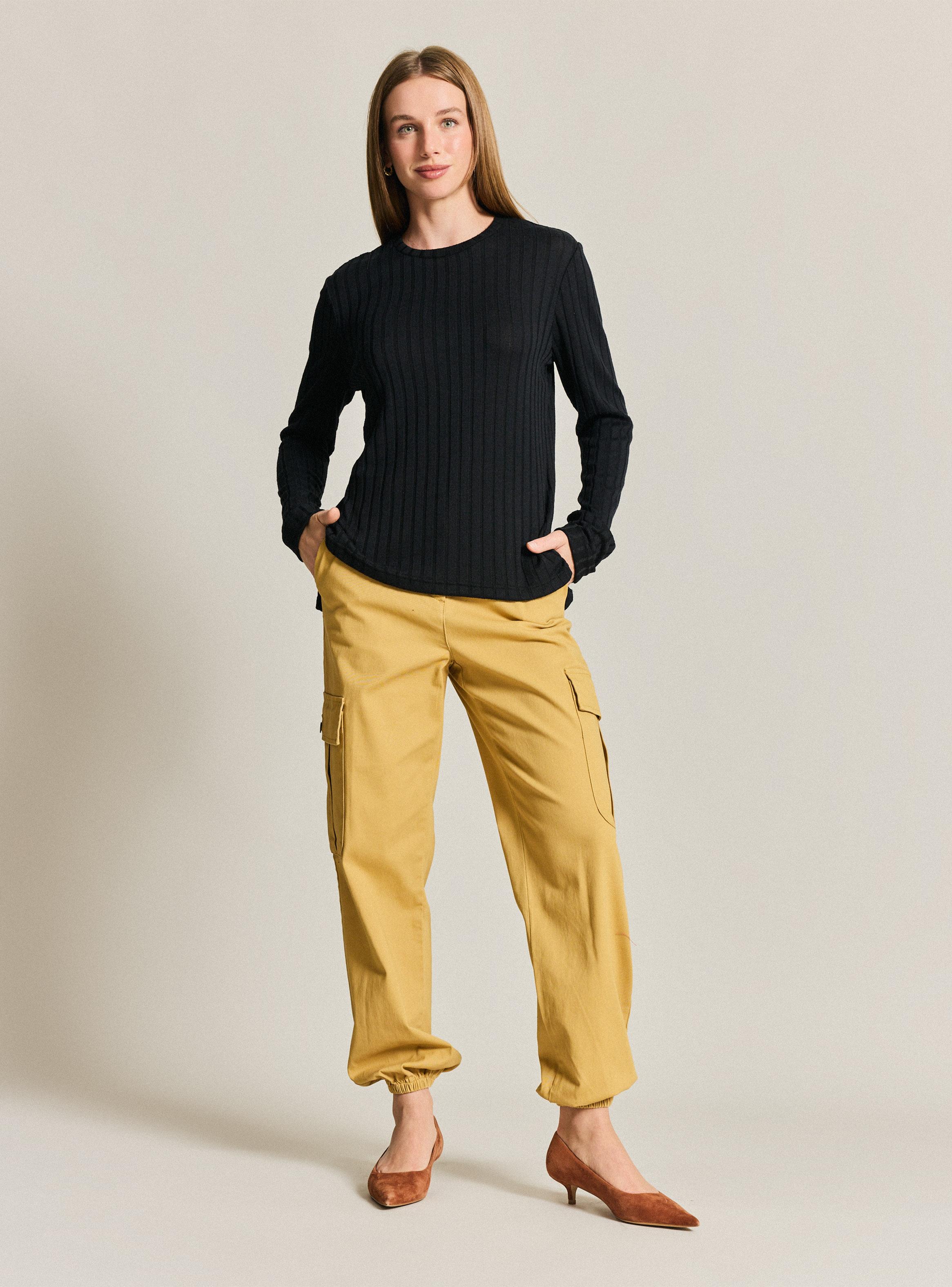 Sweater Camant Rib Melange-4