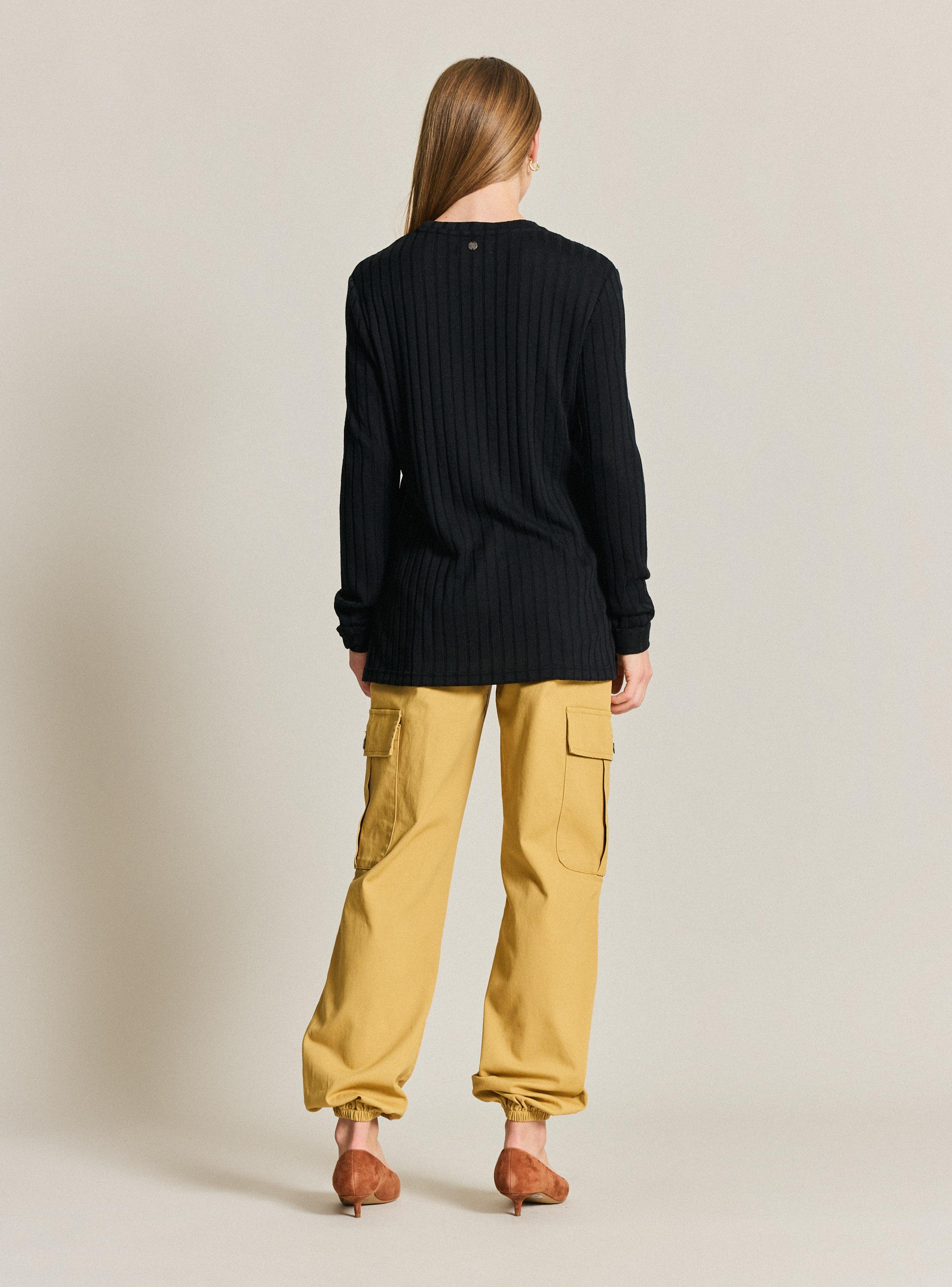 Sweater Camant Rib Melange-5