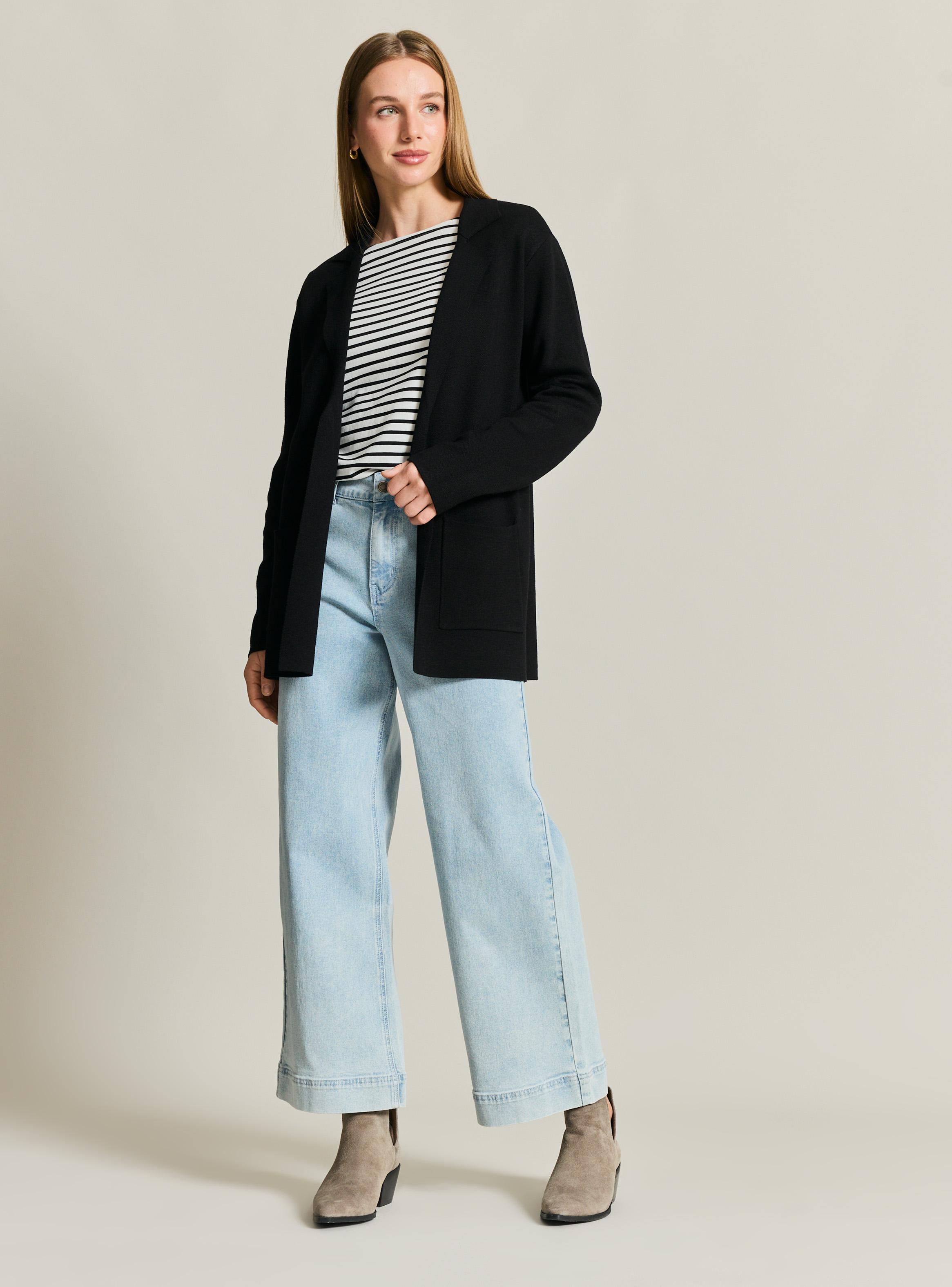 Cárdigan Look Blazer-4