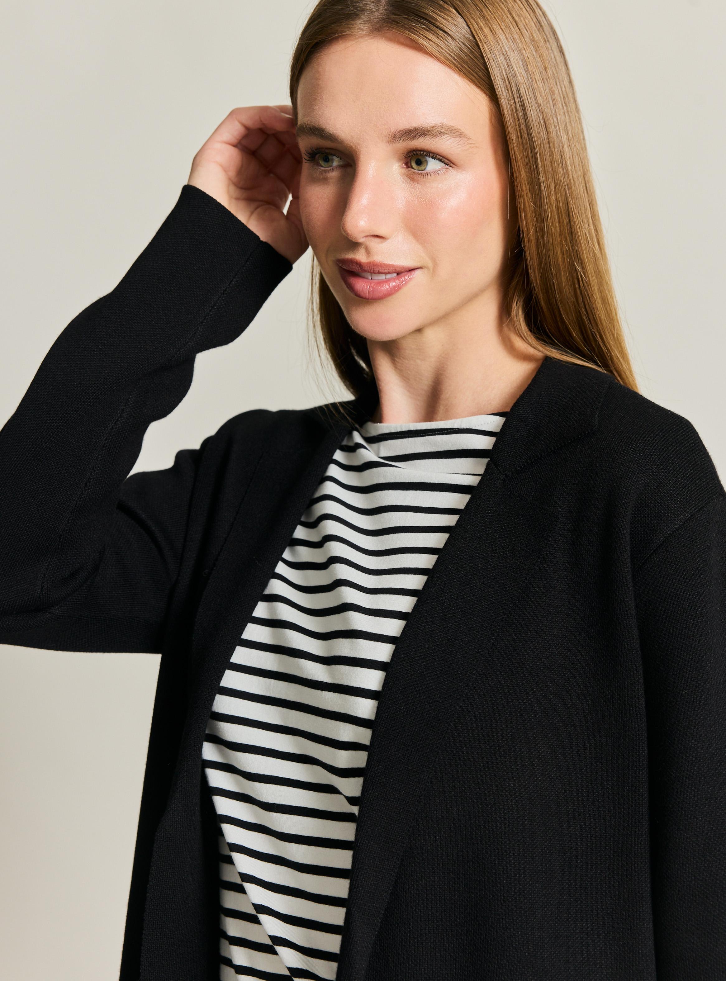 Cárdigan Look Blazer-3