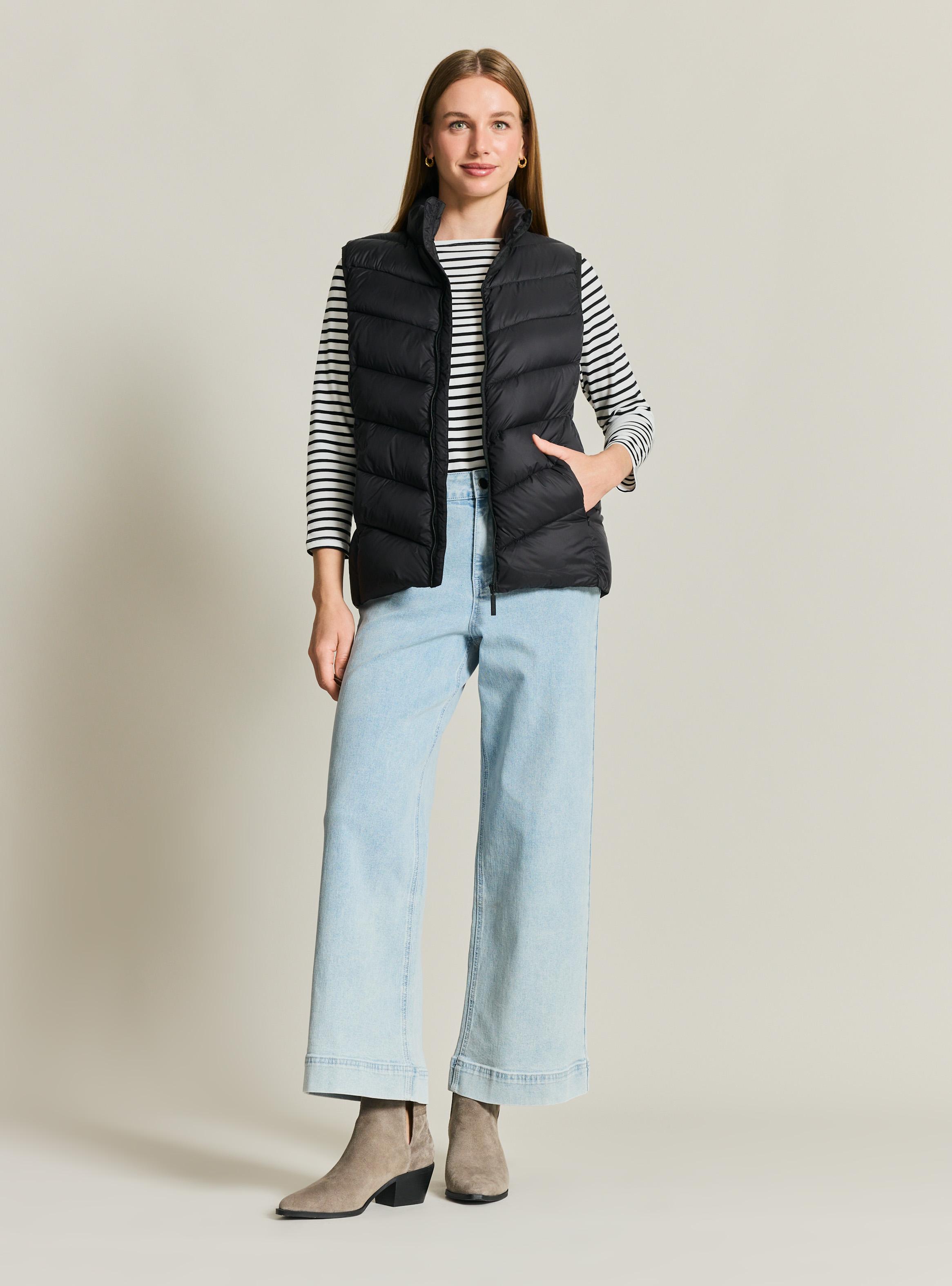 Parka sin Mangas Cuello Alto-4