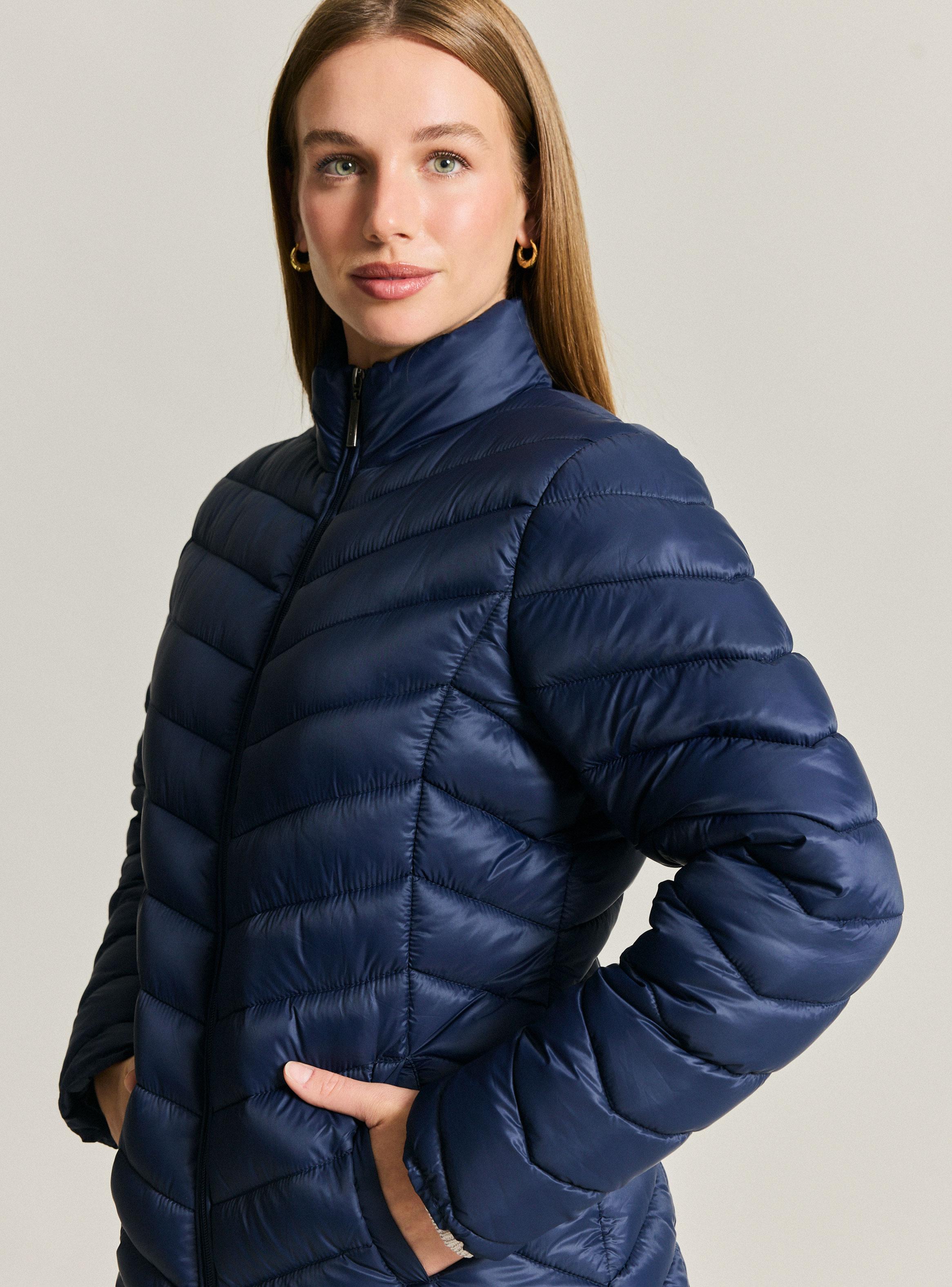 Parka Básica Sólida-2