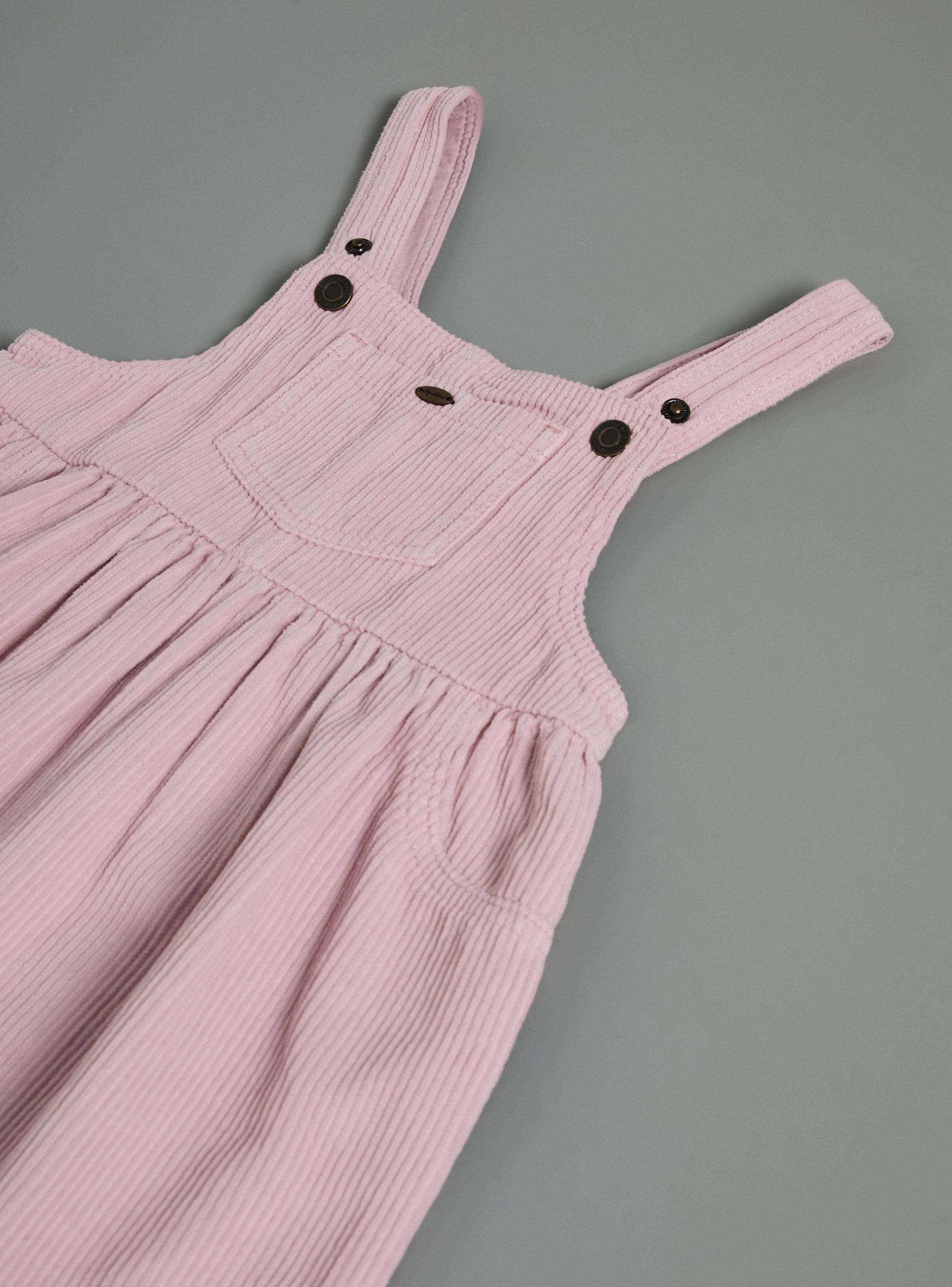 Vestido Tirantes Regulables con Bolsillo Parche-3