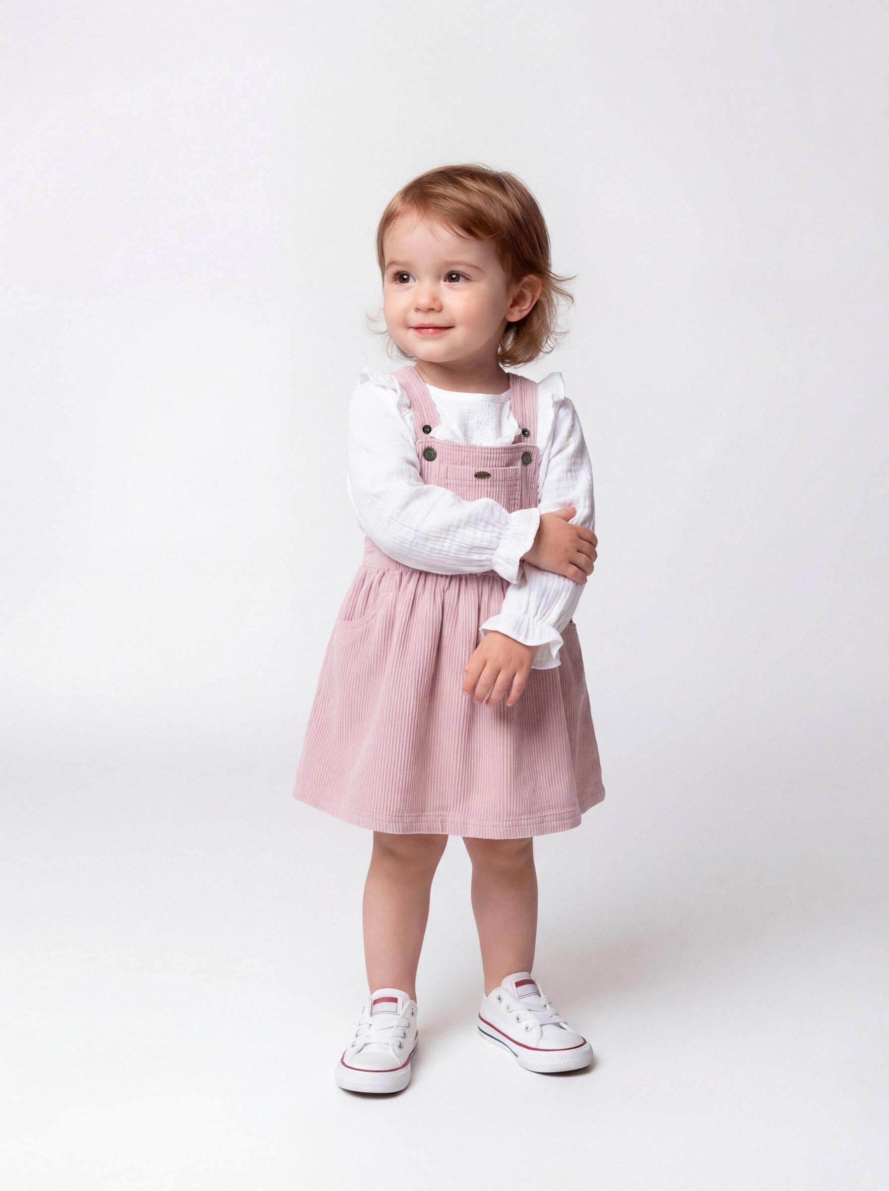 Vestido Tirantes Regulables con Bolsillo Parche-0