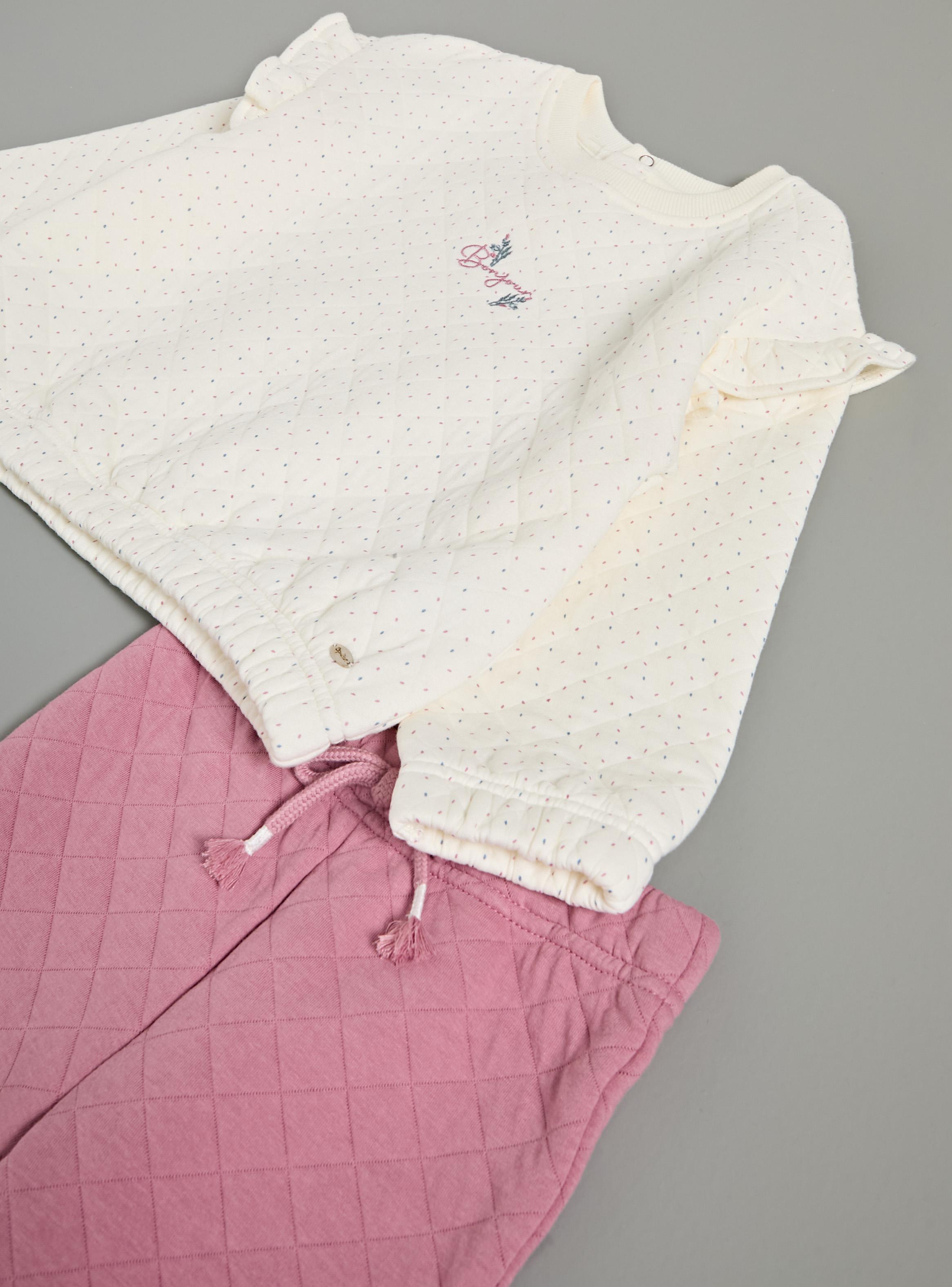 Buzo Tipo Quilt Bordado en el Centro-3