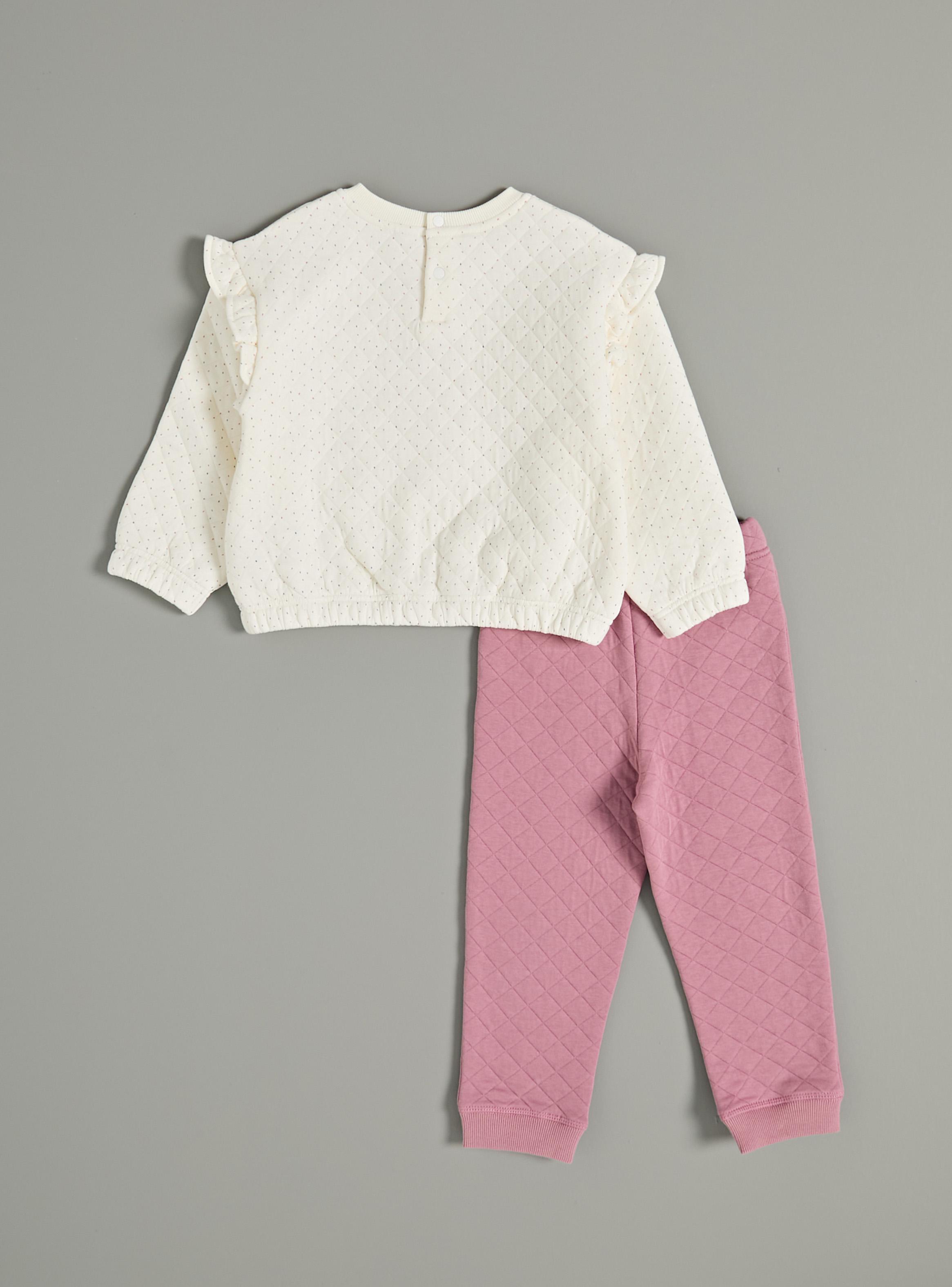 Buzo Tipo Quilt Bordado en el Centro-2