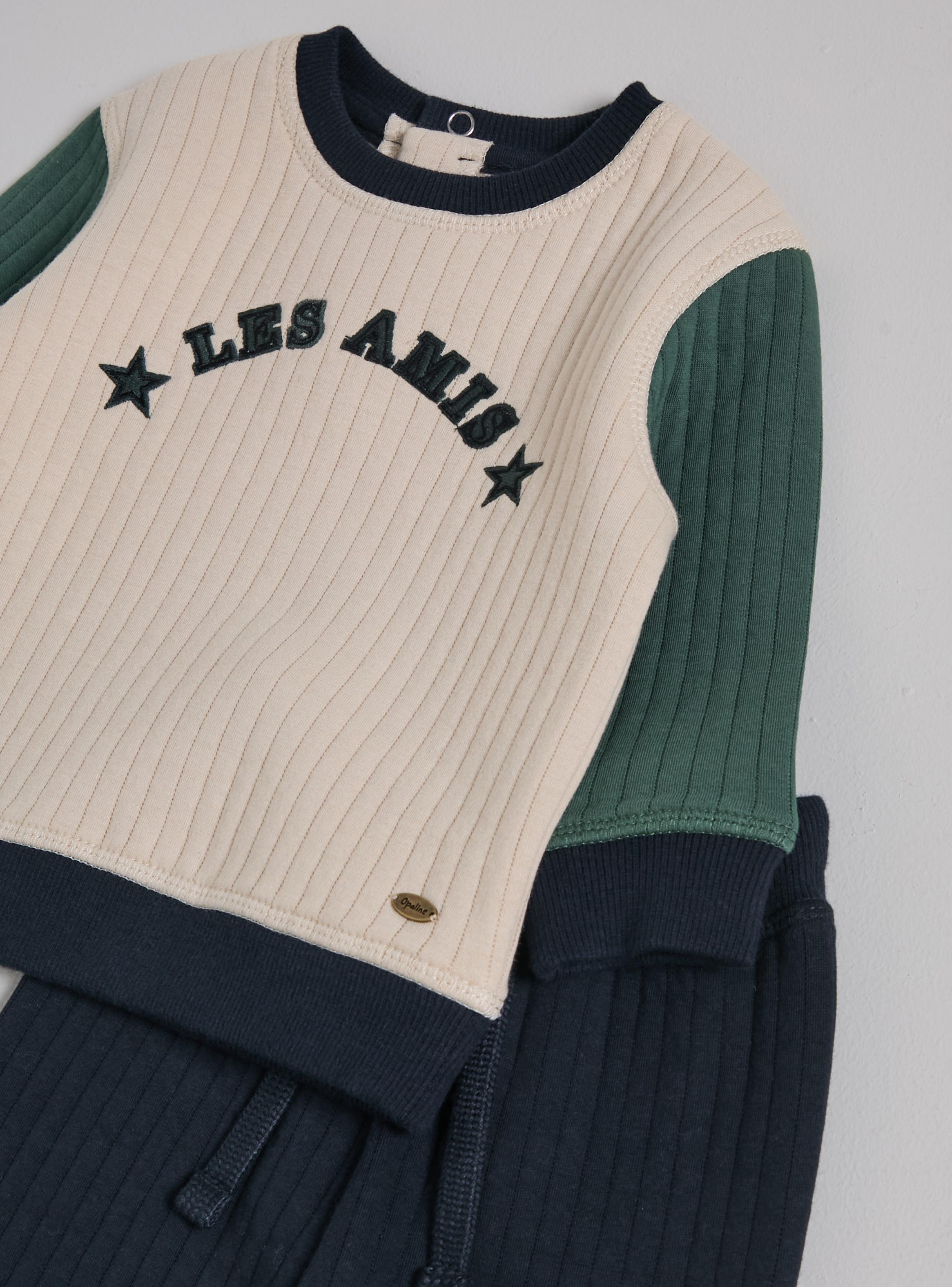 Conjunto Quilteado con Bordado-3