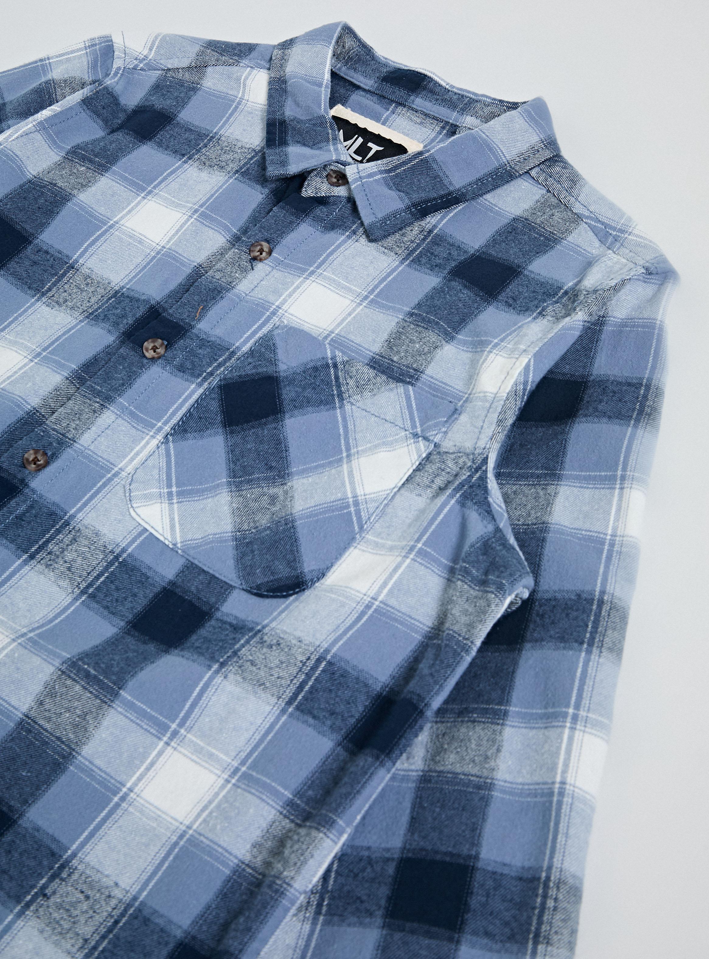 Camisa Clásica Franela Cuadrillé-3