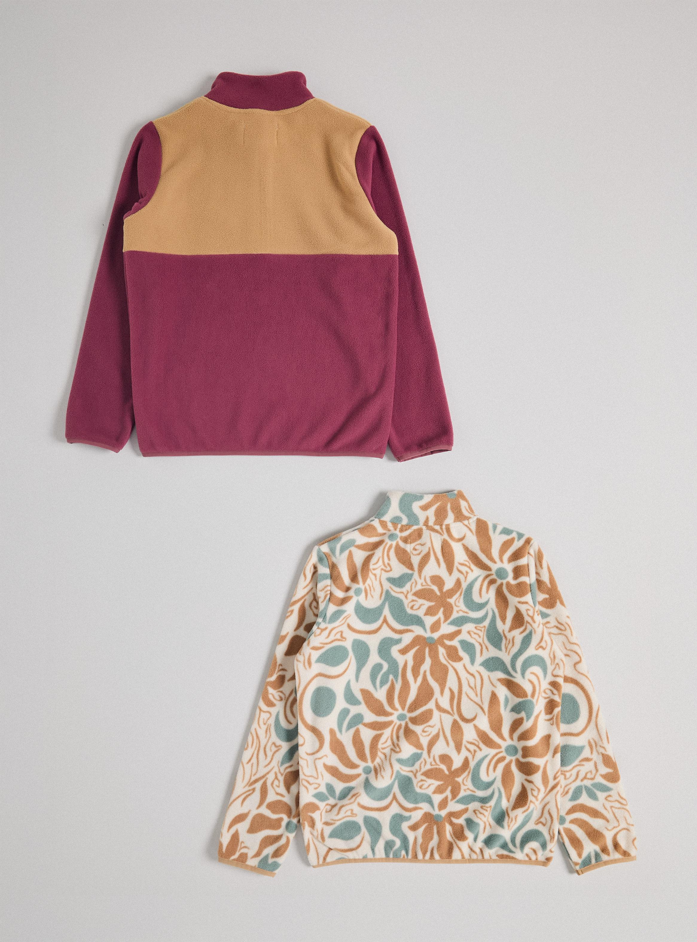 Pack de 2 Polar Bicolor Estampado-2