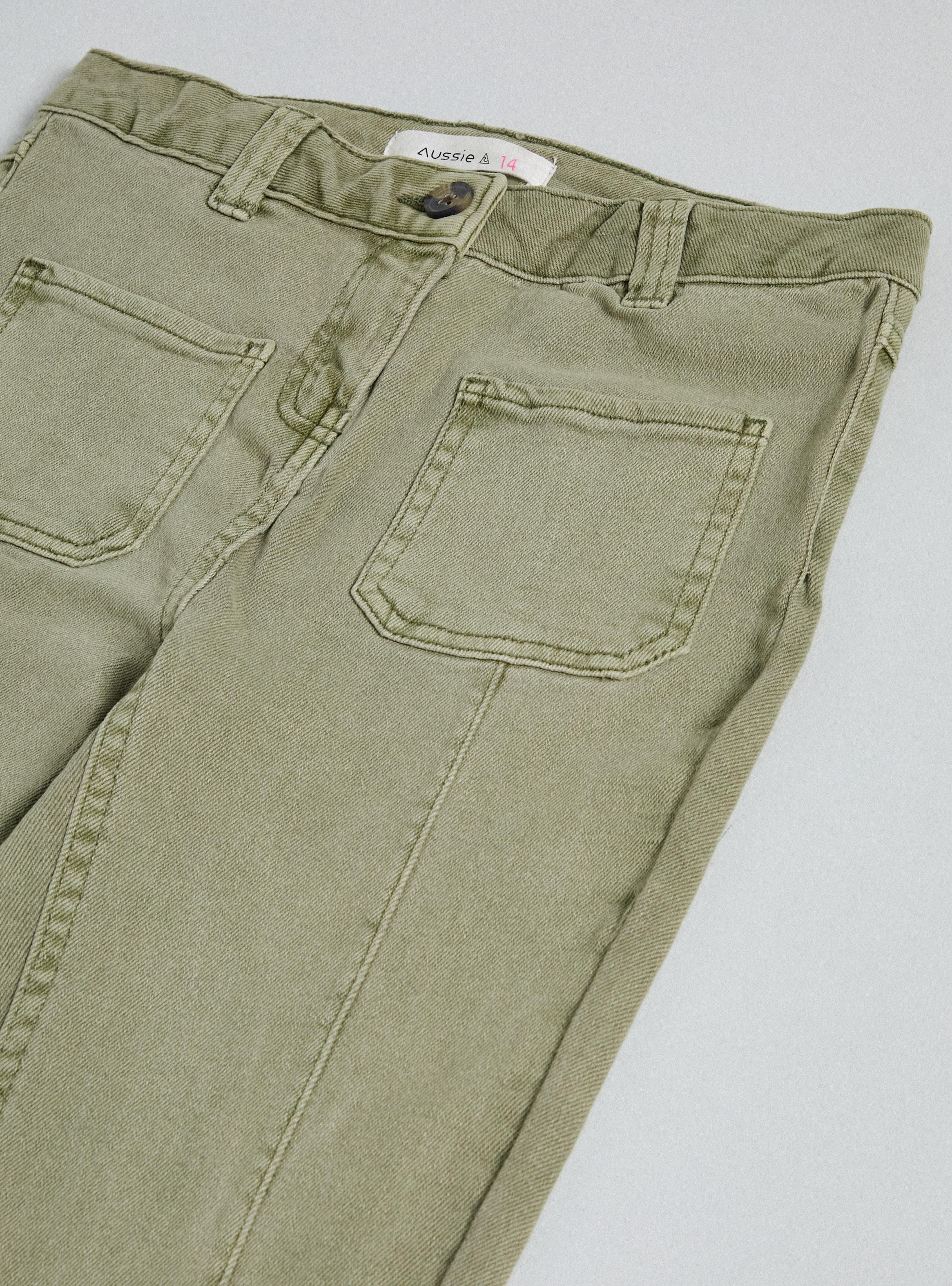 Pantalón Bolsillo Delanteros Straight Fit-3