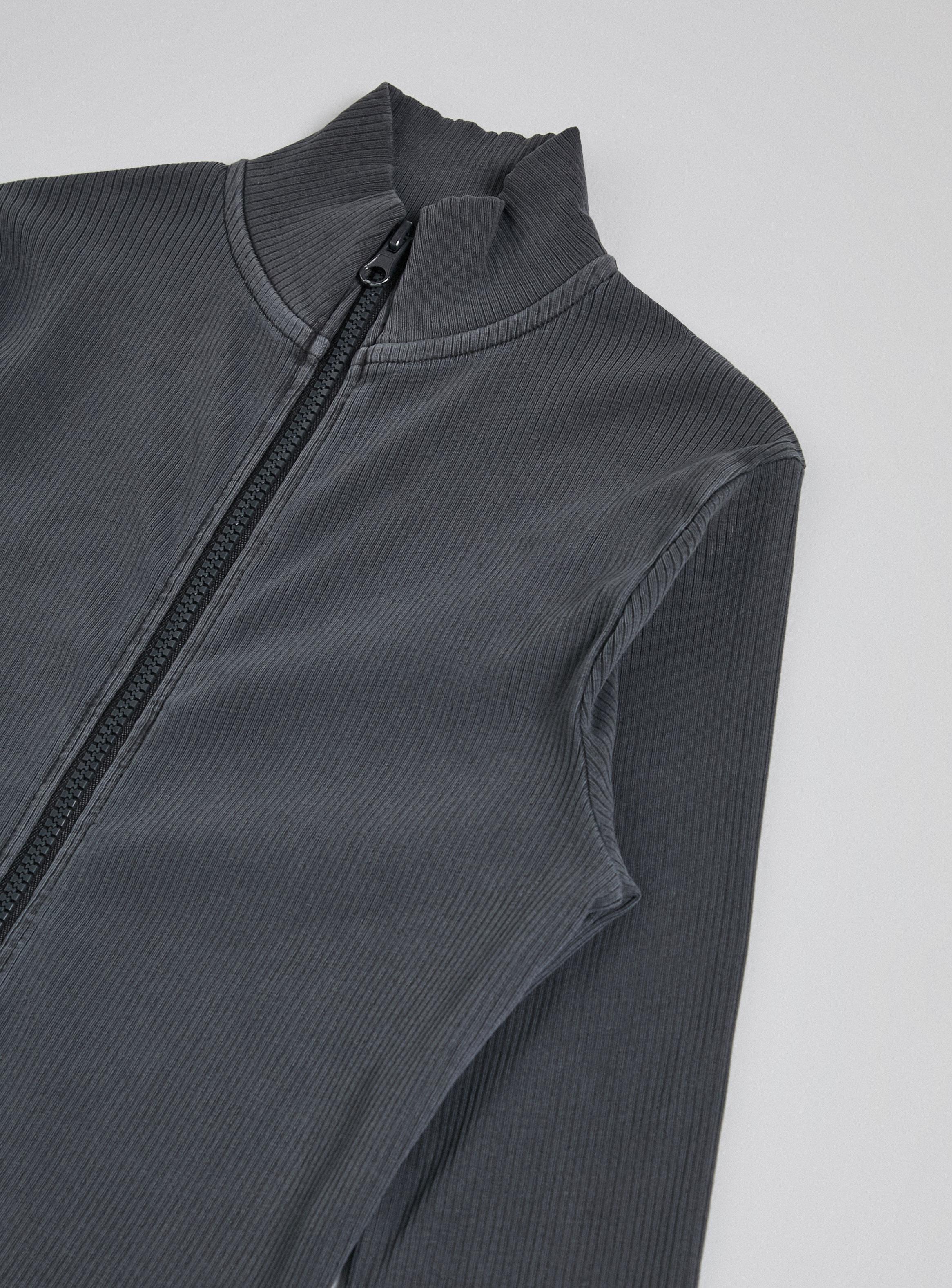 Polera Rib Acid wash Algodón-3