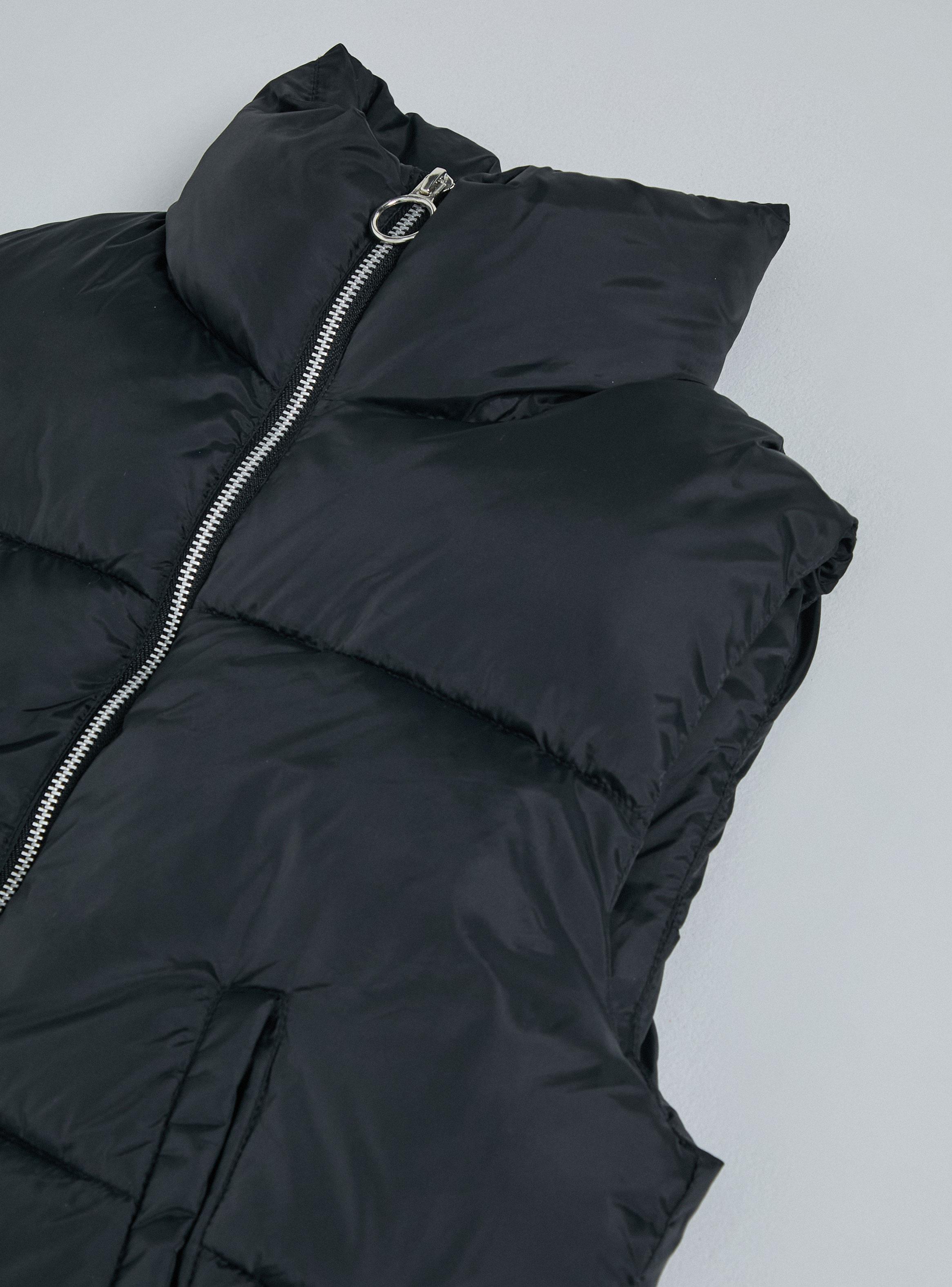 Parka sin Manga Forro Estampado-3