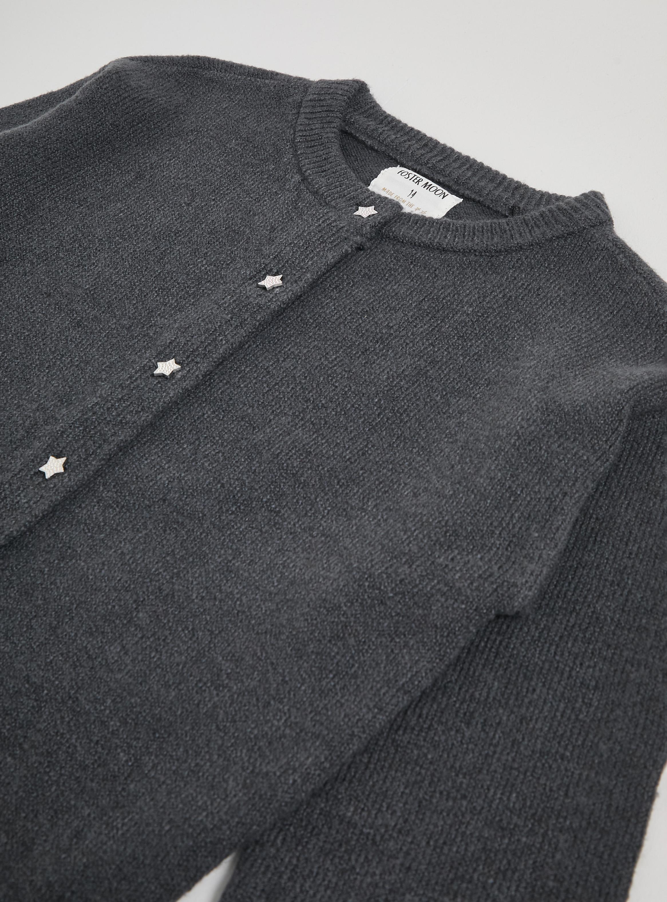 Chaleco Botones Estrellas Sólido-3