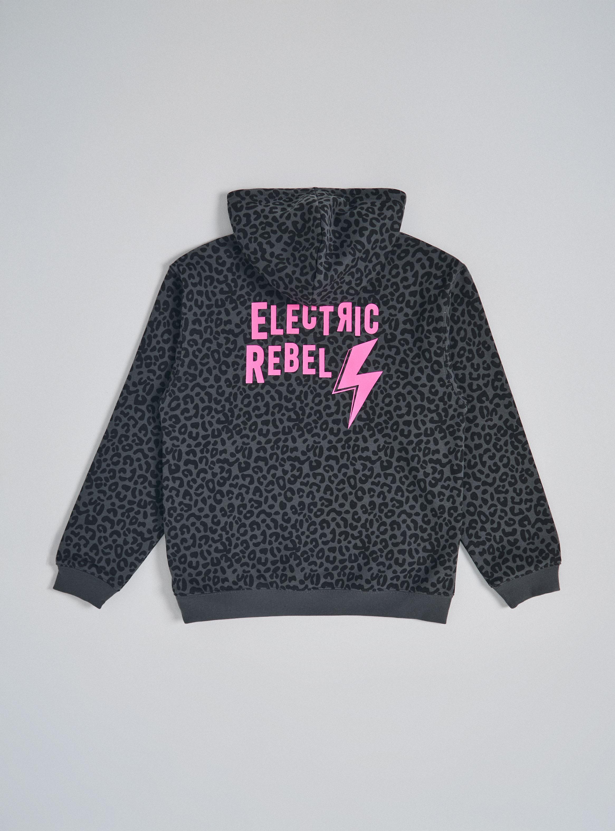 Polerón Full Print con Estampados en Constraste-2