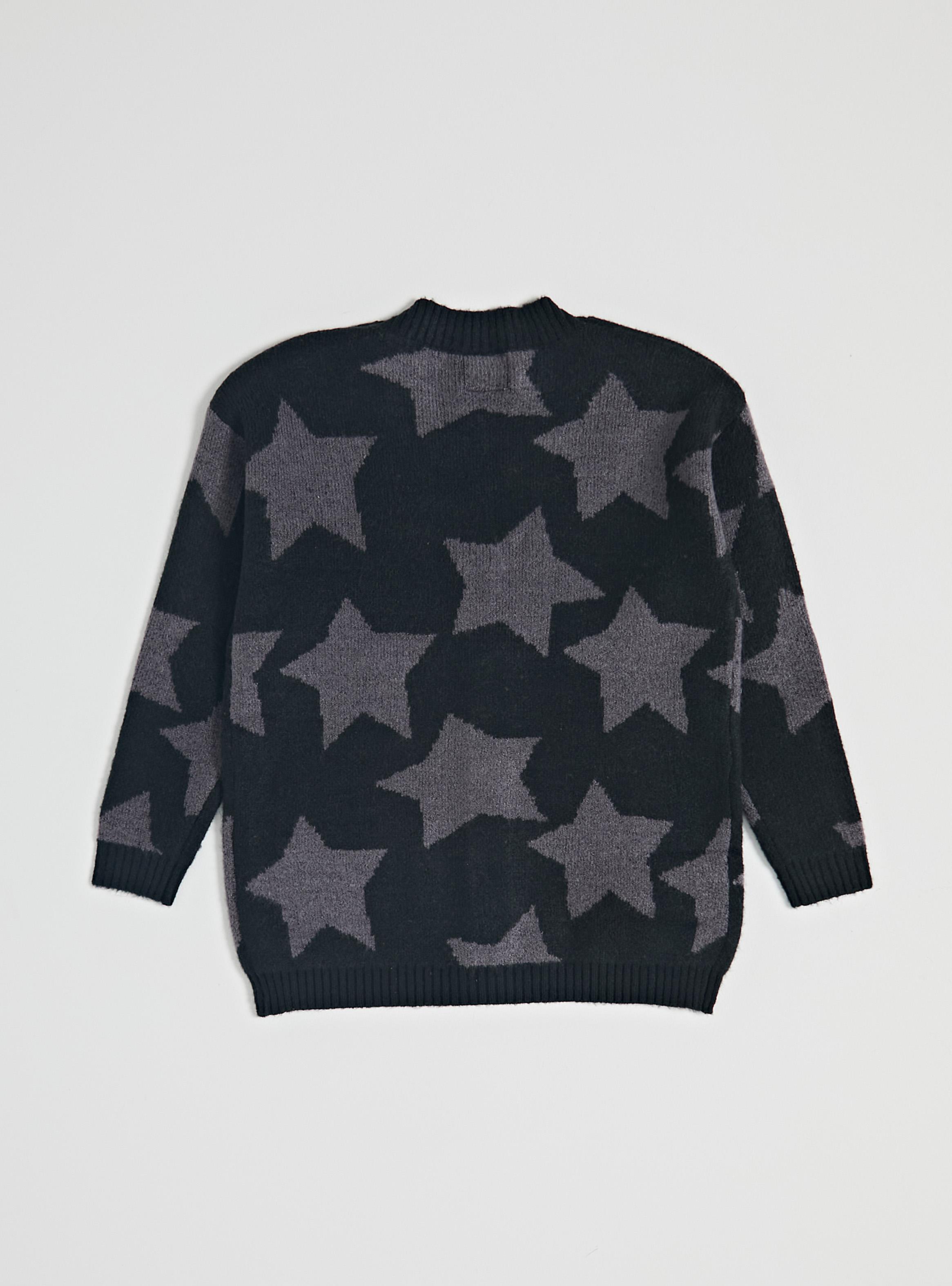 Sweater Chaleco Jacquard Estrellas-2