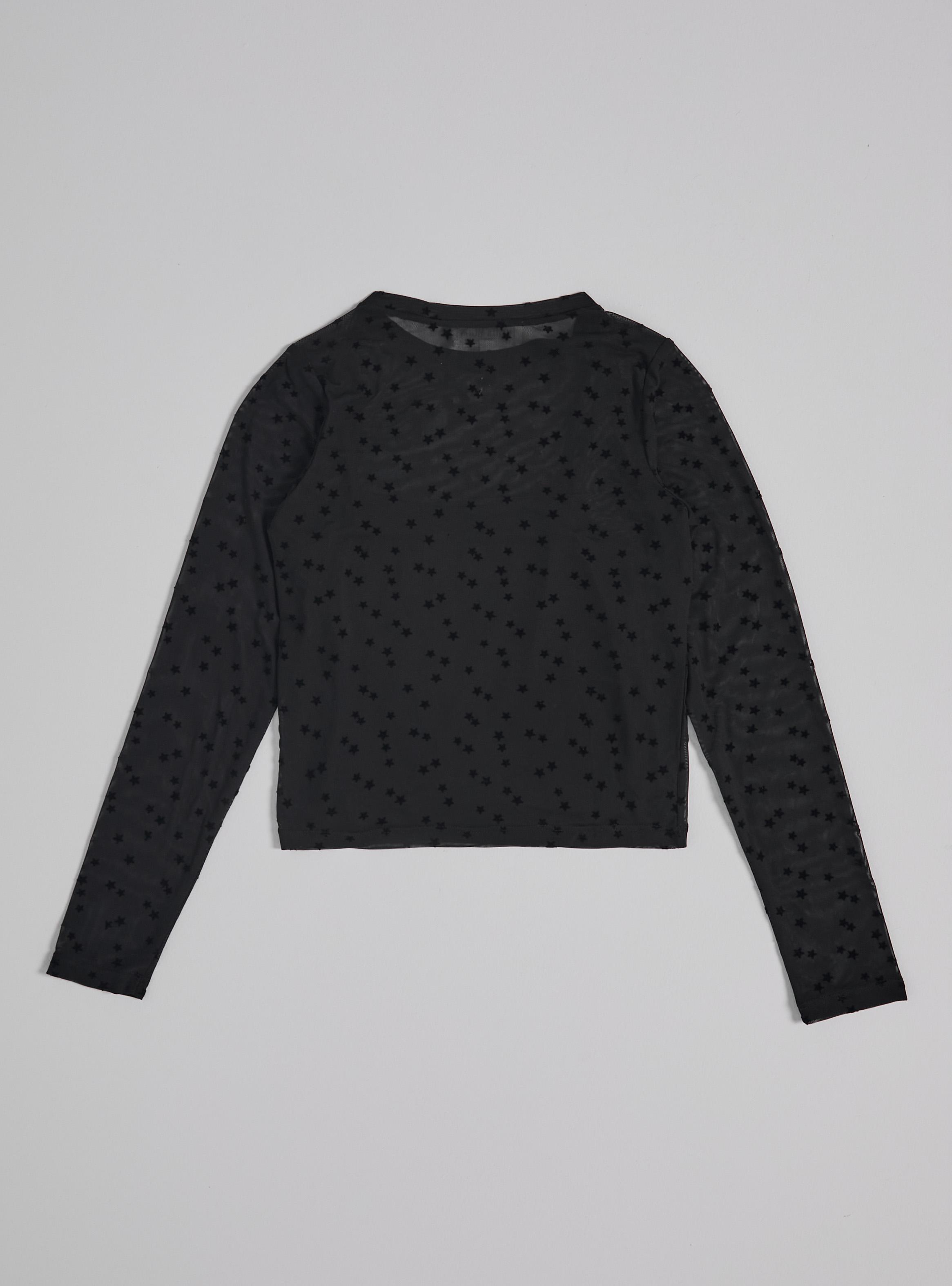 Polera Mesh Estrellas con Polera Abajo-2