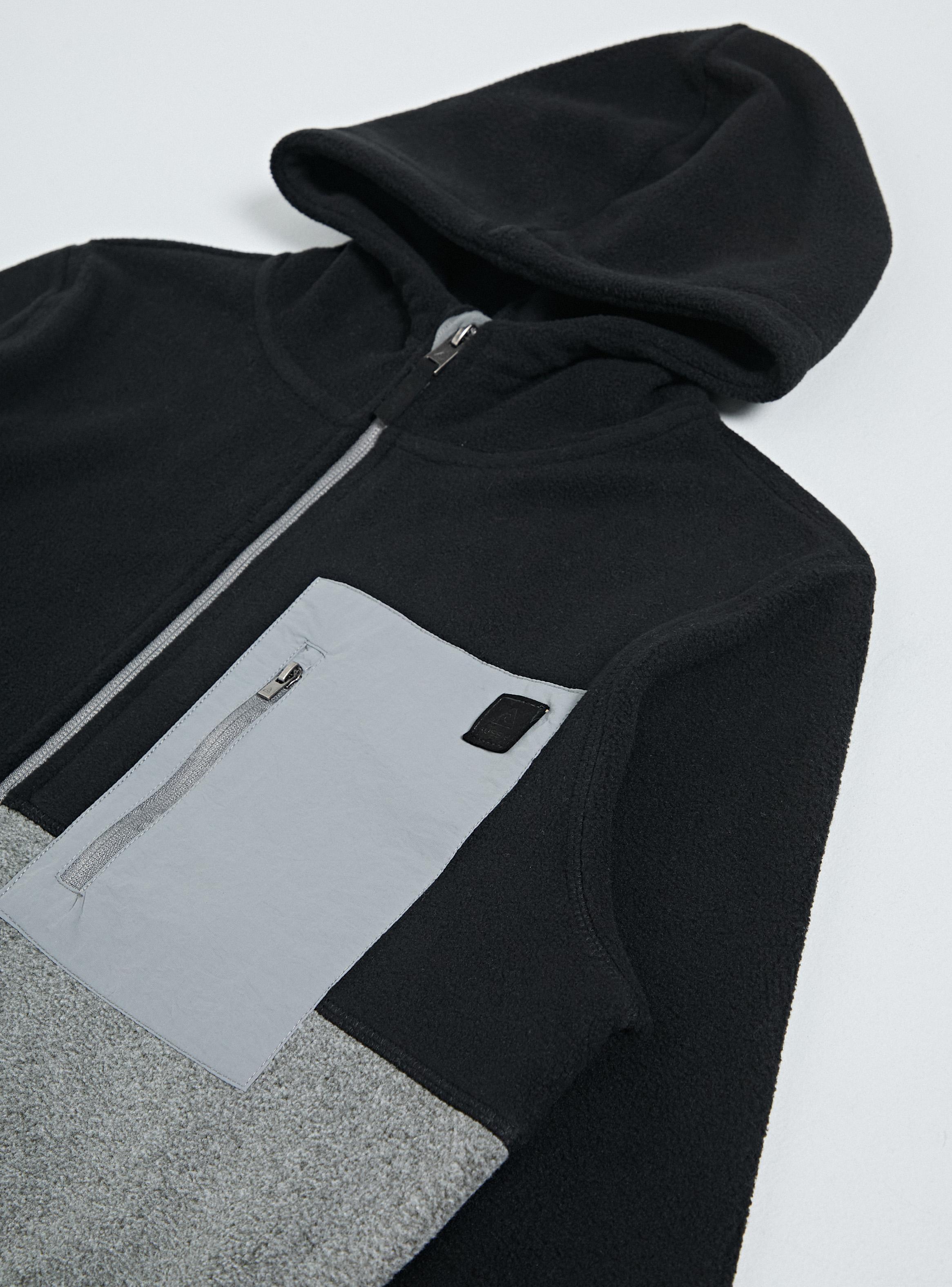 Polar Bicolor Detalle Nylon con Cierres-2