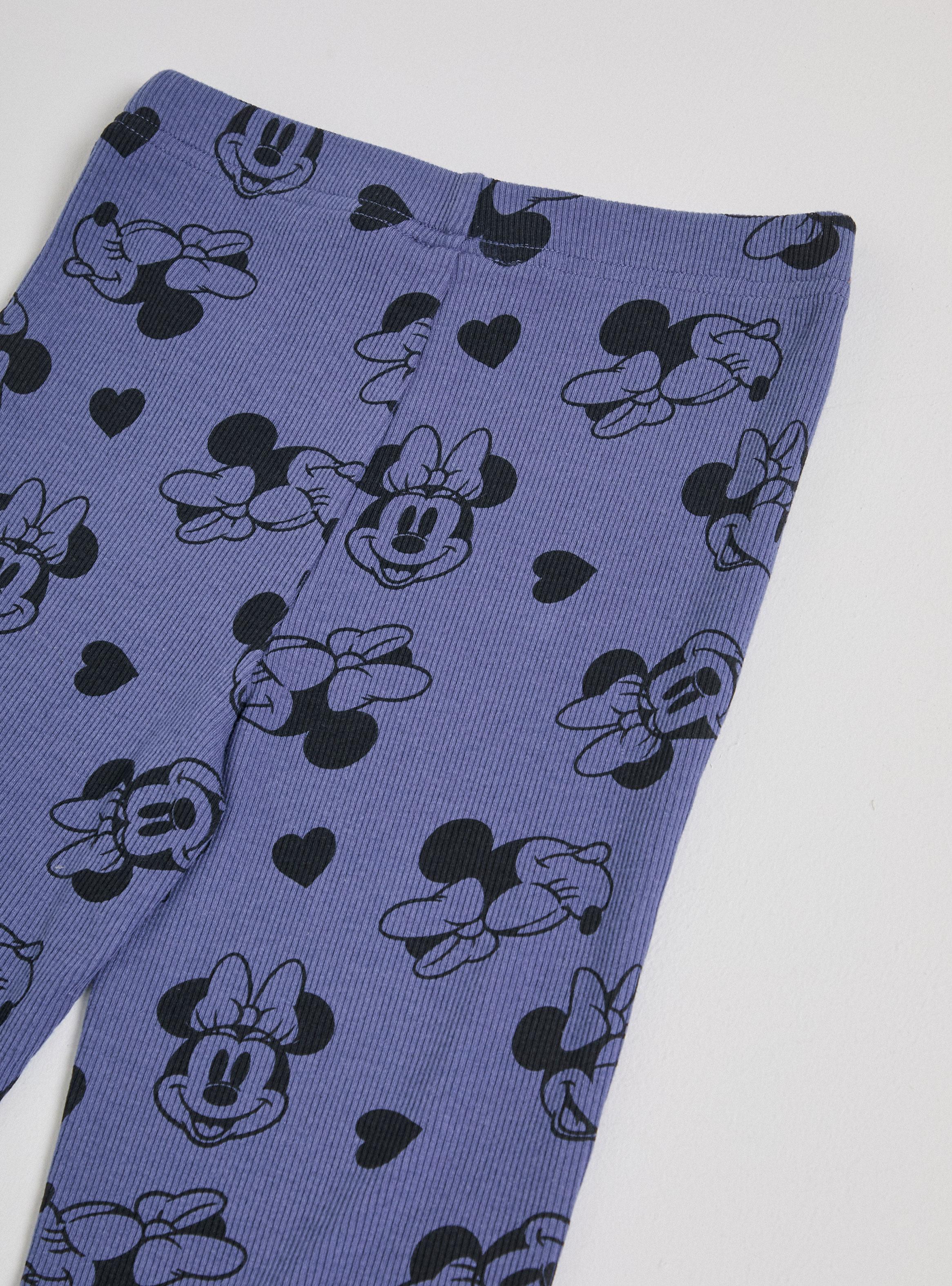 Calza Full Estampado Minnie Mouse Corazones-2