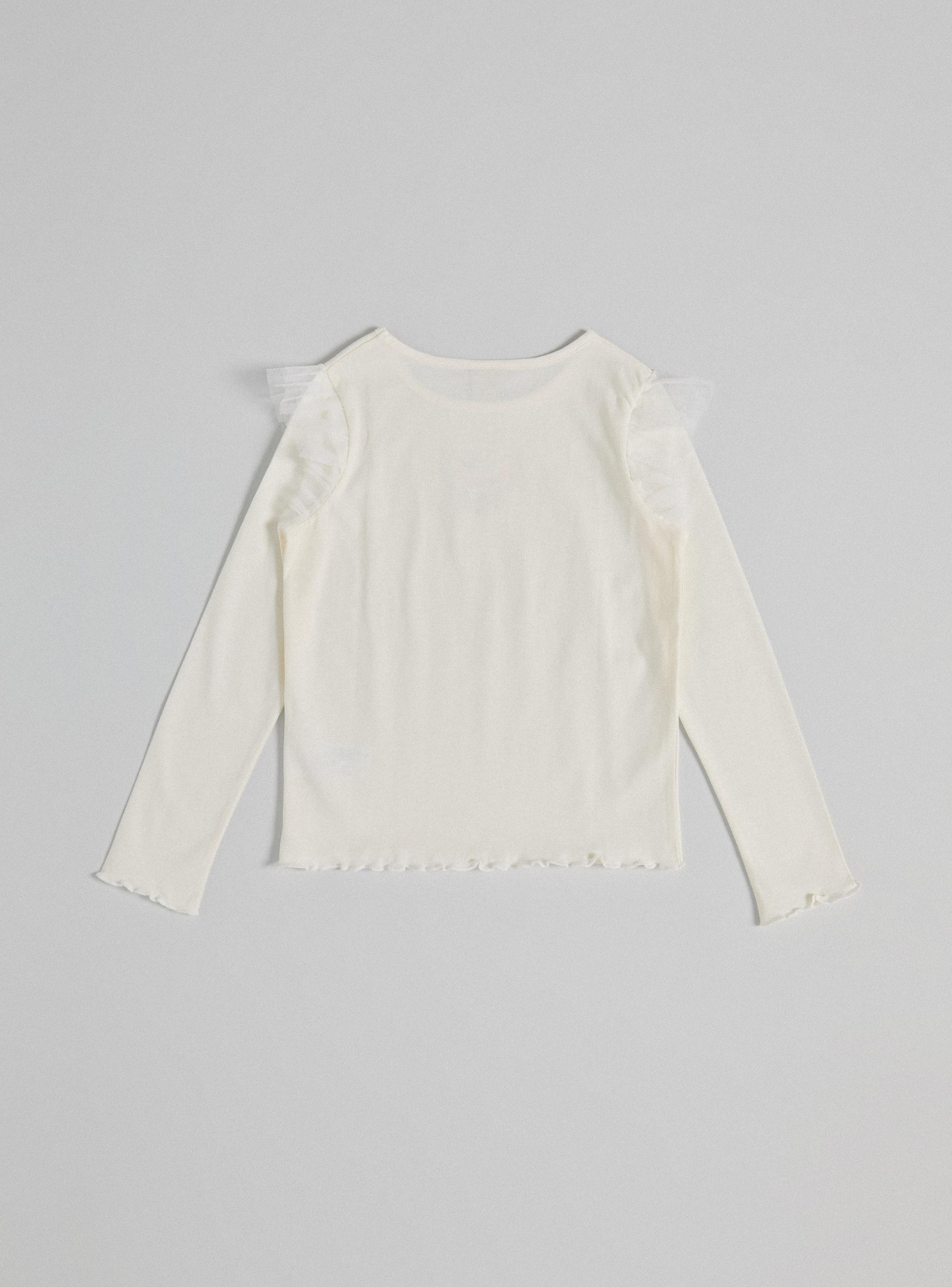 Polera Estampado Stitch y Ángel Vuelo en Mangas-2